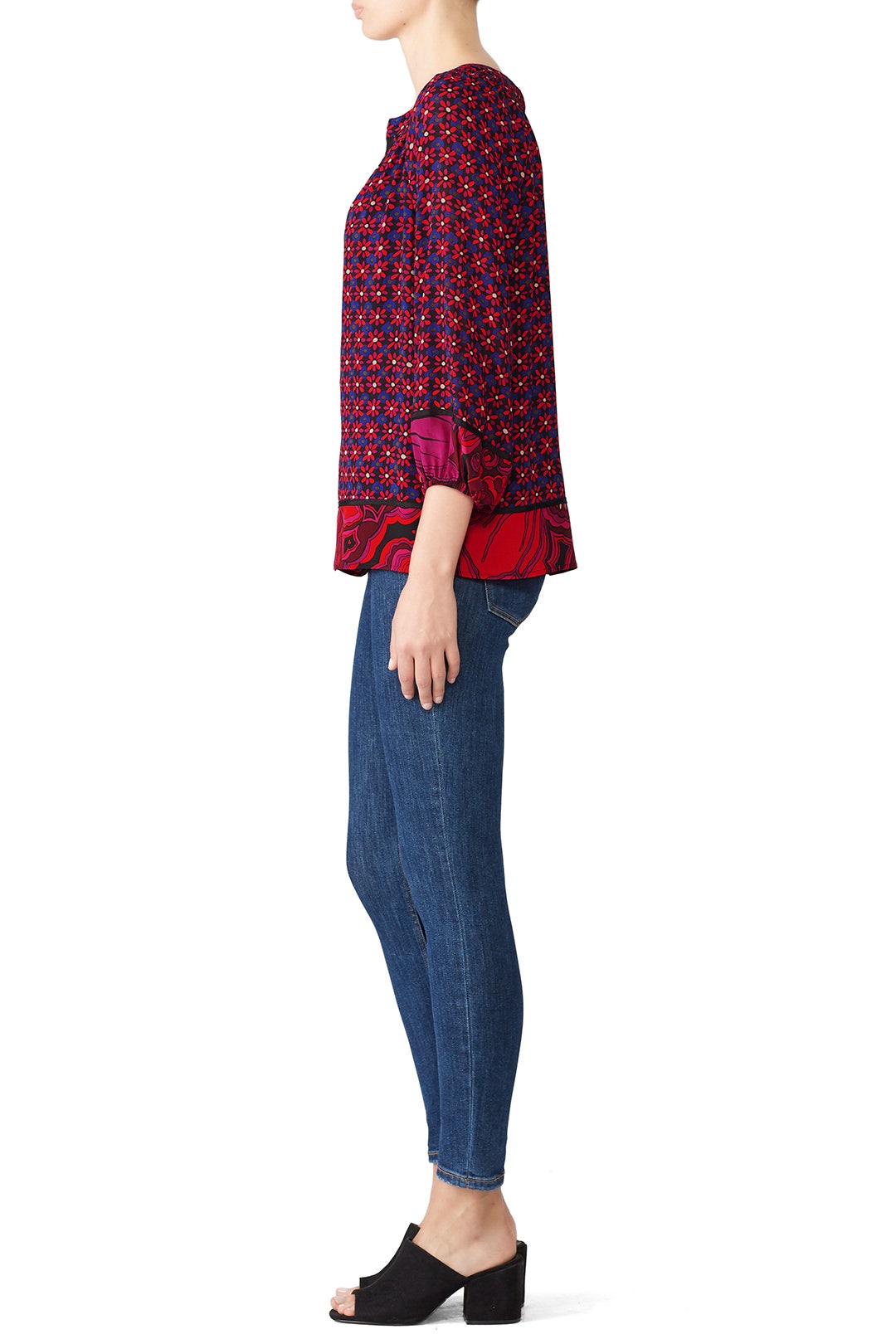 Floral Chavez Top by Trina Turk 1
