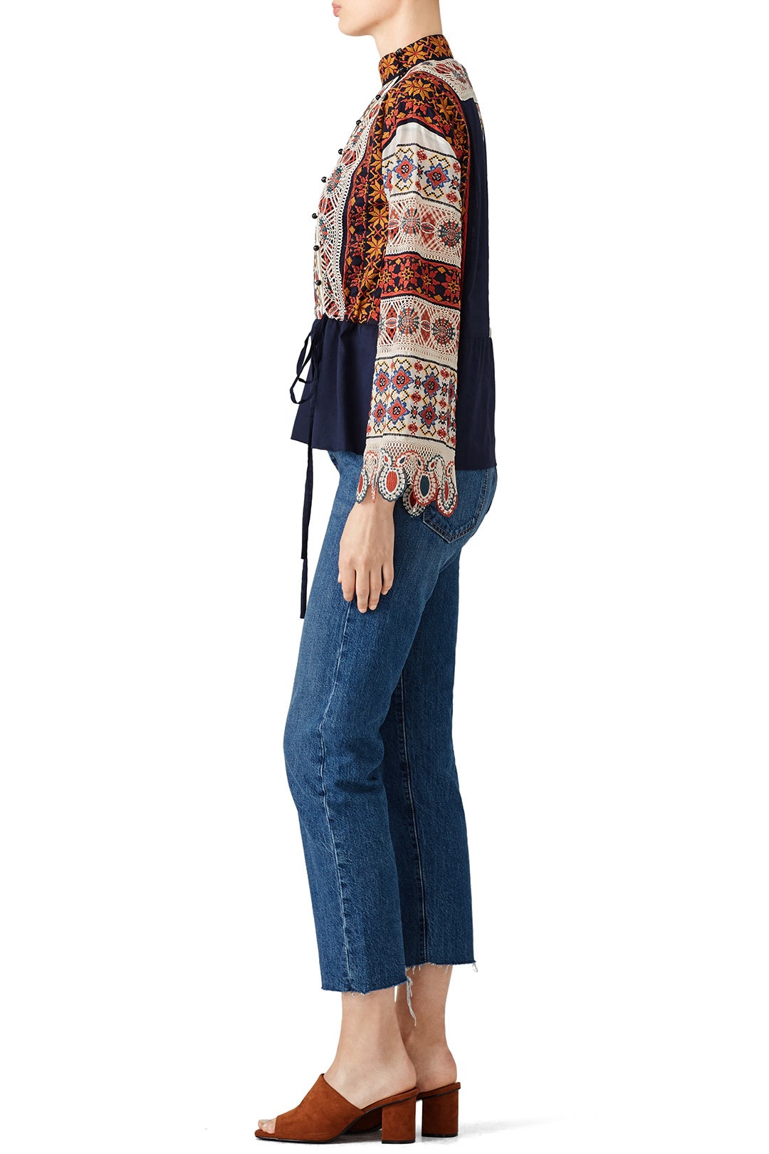 Carina Embroidered Top by Tory Burch 1