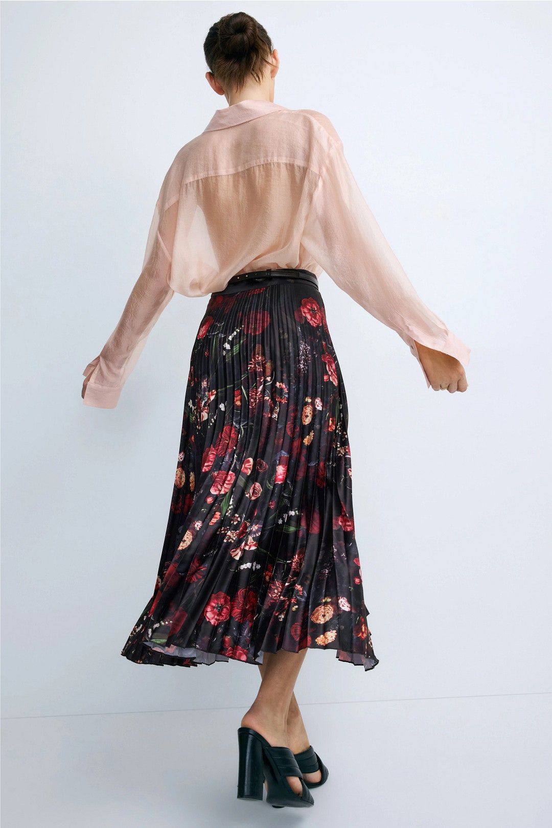 Flora Pleated Skirt by Area Stars 2