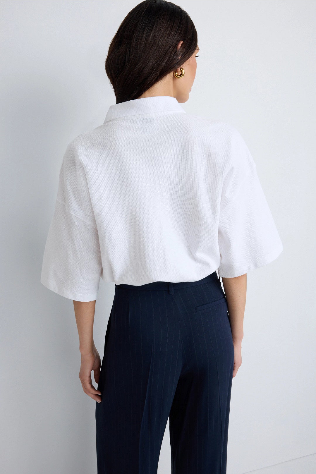 Drawstring Polo Top by Claudie Pierlot 2