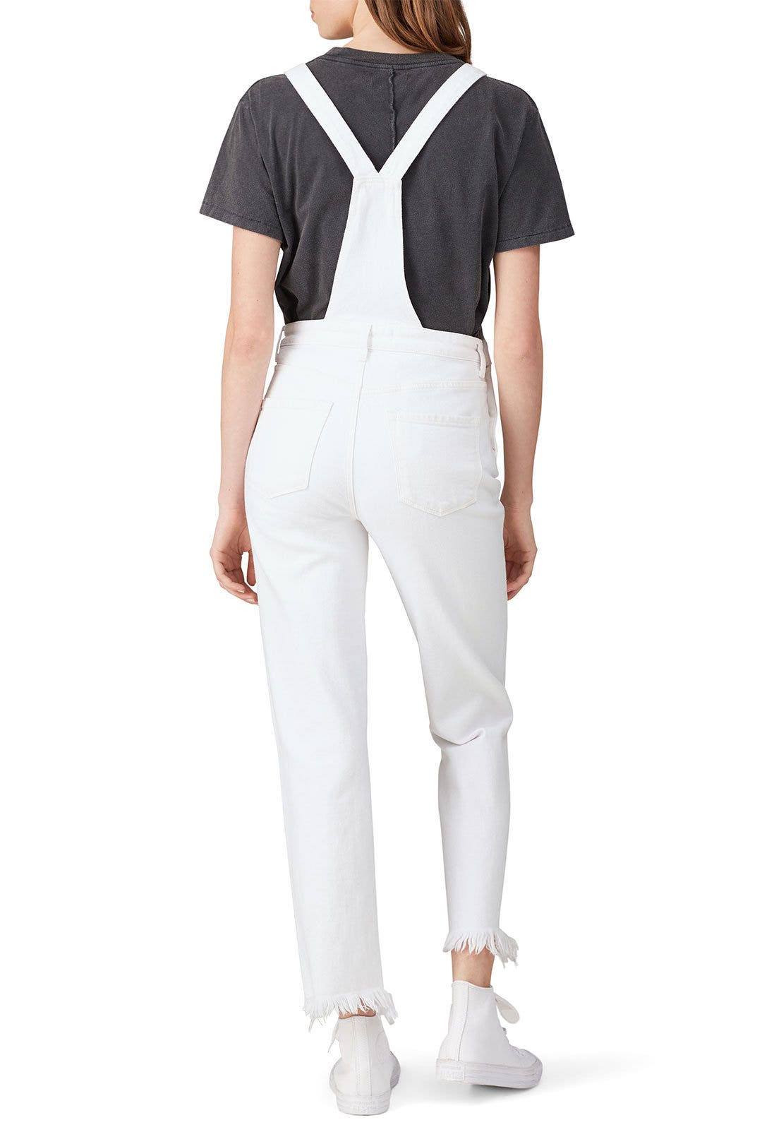 White Jules Overalls by J BRAND 2