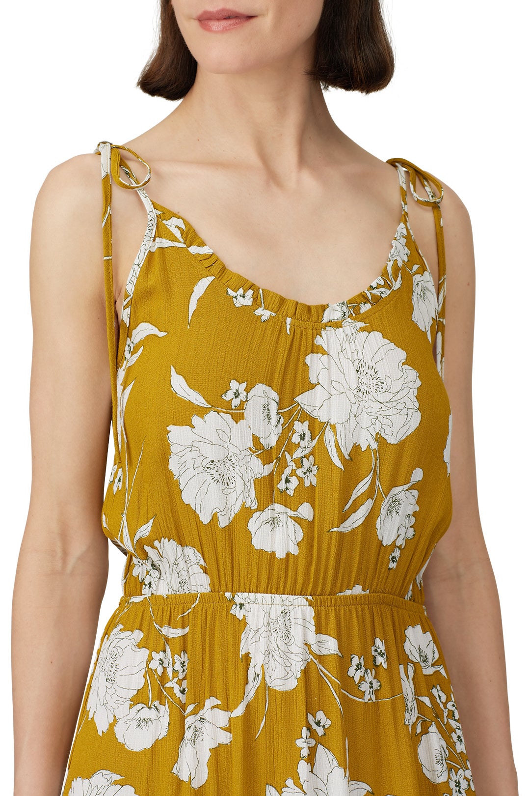 Mustard Floral Maxi by Louna 2