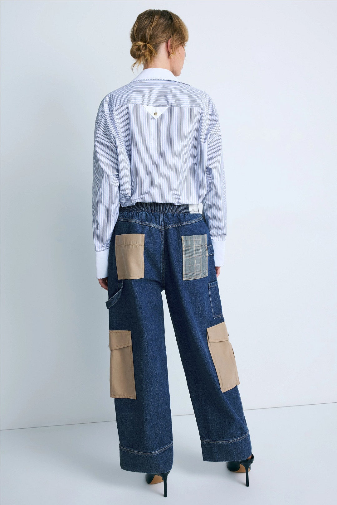 Denim Patchwork Pull On Jeans by 3.1 Phillip Lim 2