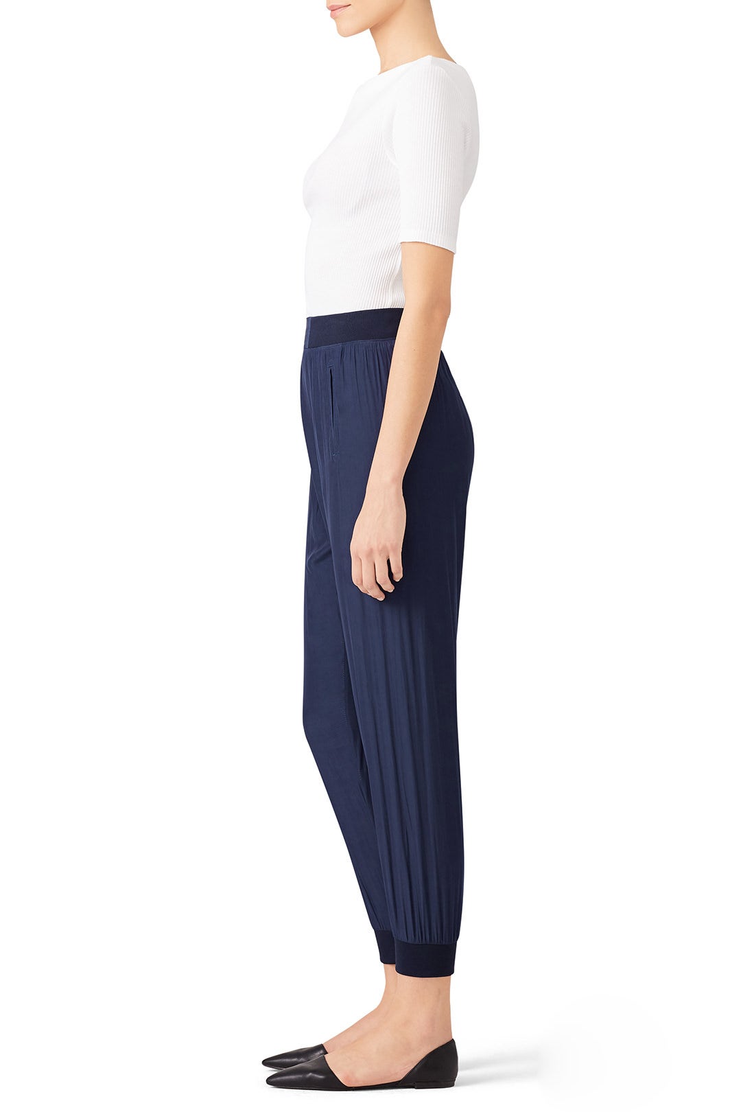 Navy Markie Pants by Ramy Brook 2