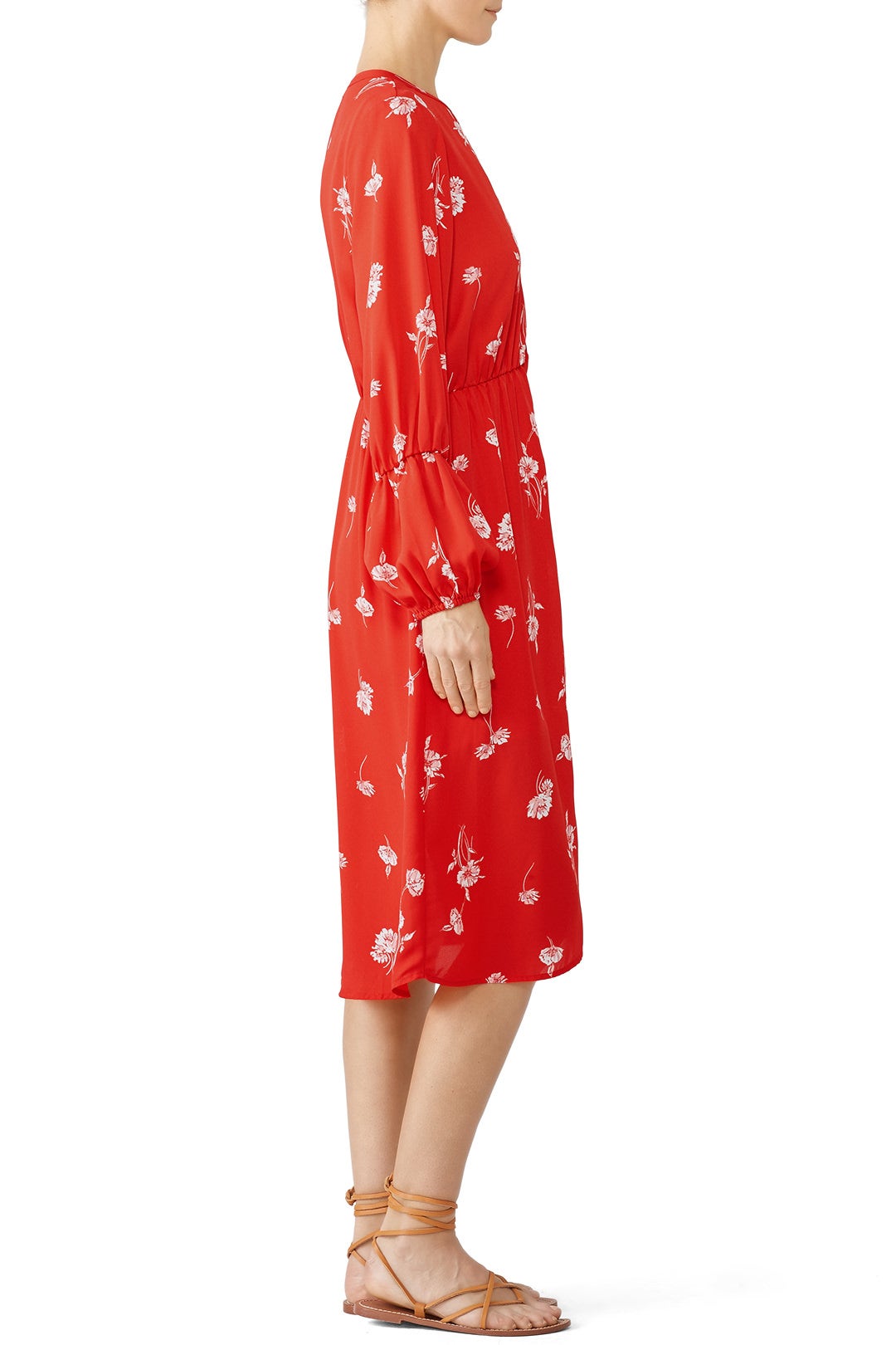 Diana Shirred Shirtdress by B Collection by Bobeau 1
