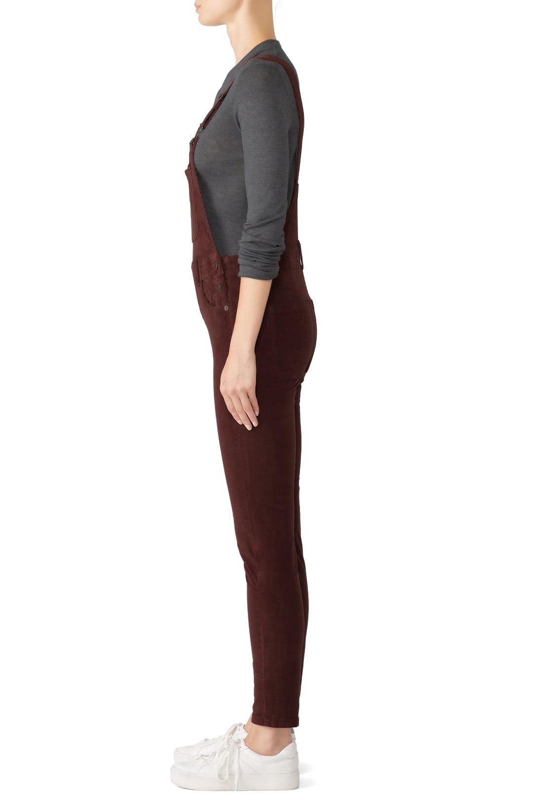 Slim Ankle Cord Overalls by Free People 1