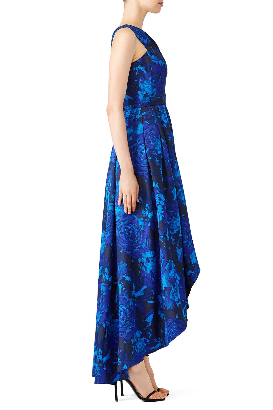 Cobalt High Low Gown by LM Collection Rent the Runway