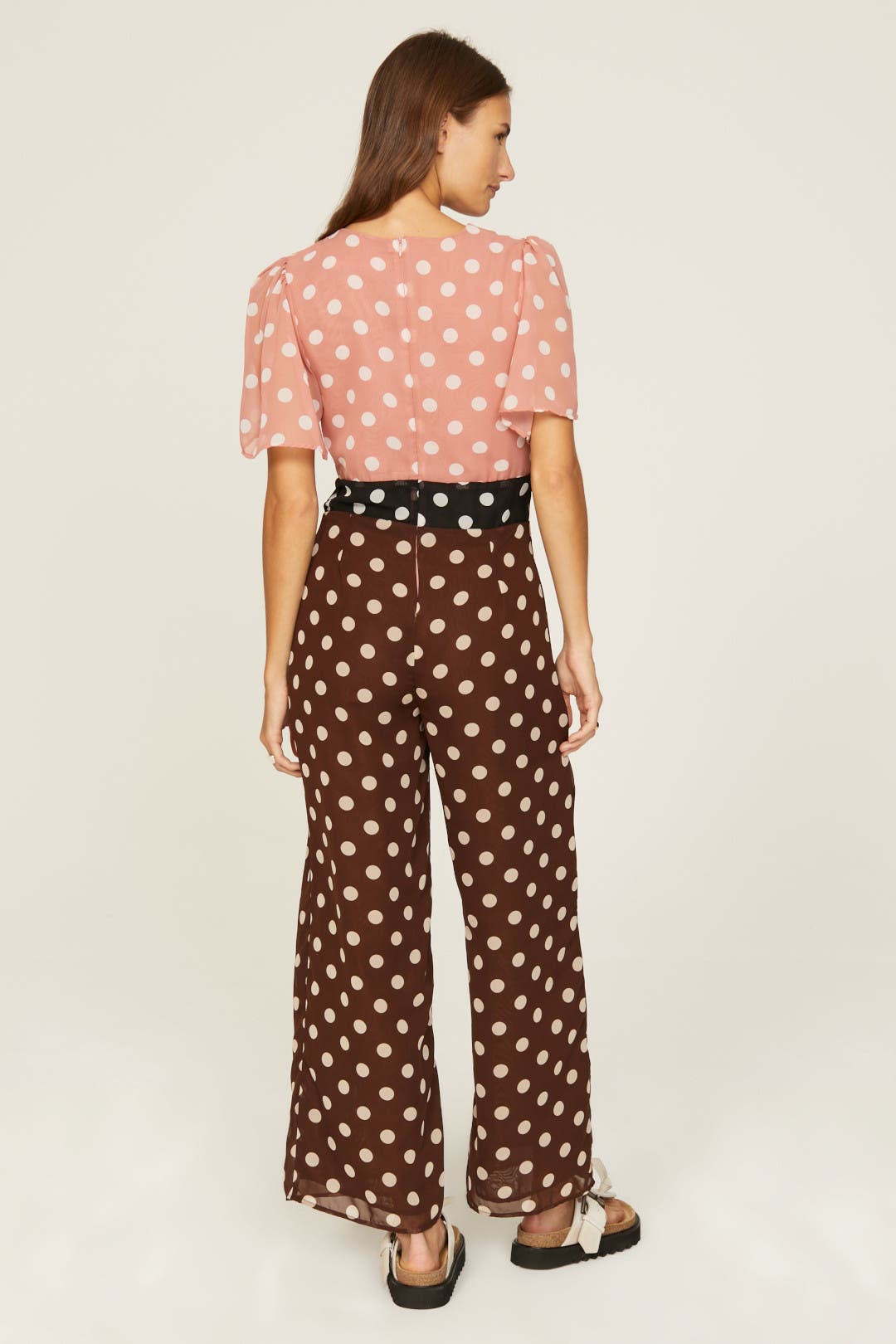 ち*う様 Persimmon-Dyed Suspenders Jodhur,s/ ち*う様 Persimmon-Dyed Suspenders Jodhur,s/ Women's Water