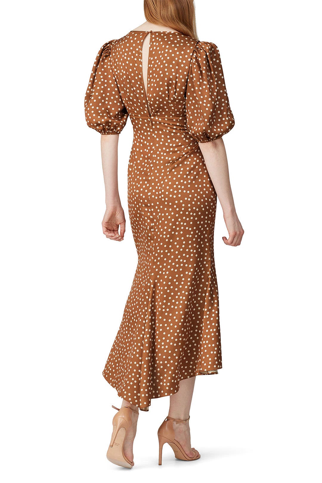 Polka Dot Callie Midi Dress by Ronny Kobo 2