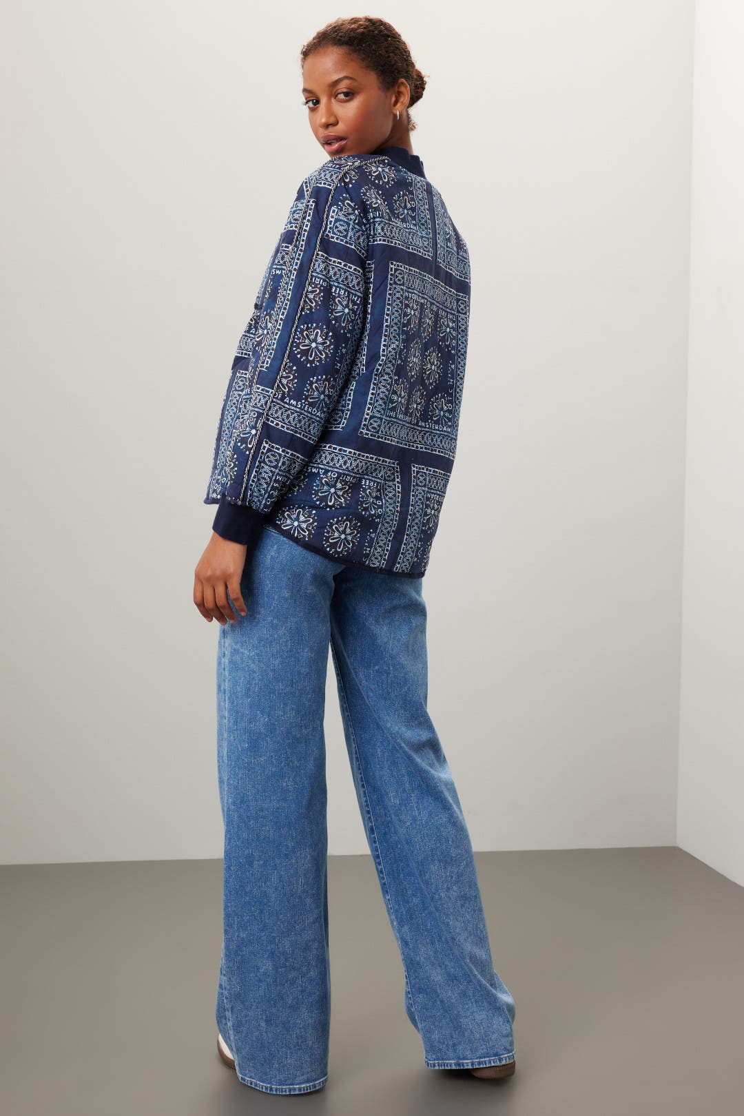 Scotch & Soda ジャケット XXL Scotch and Soda Olive Green Jacket Men Size XL 52 Embroidery