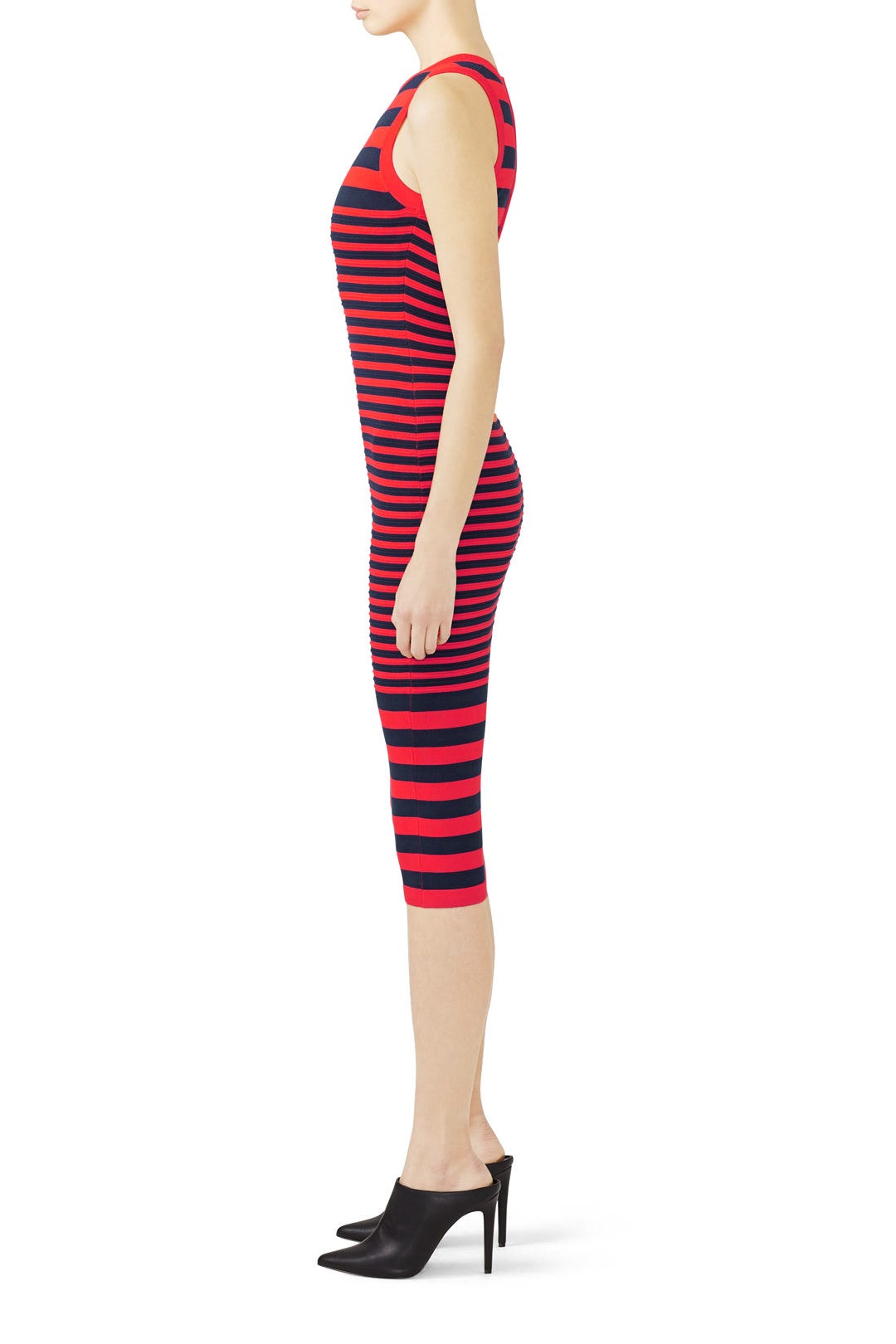 Striped Ottoman Dress by Milly 1