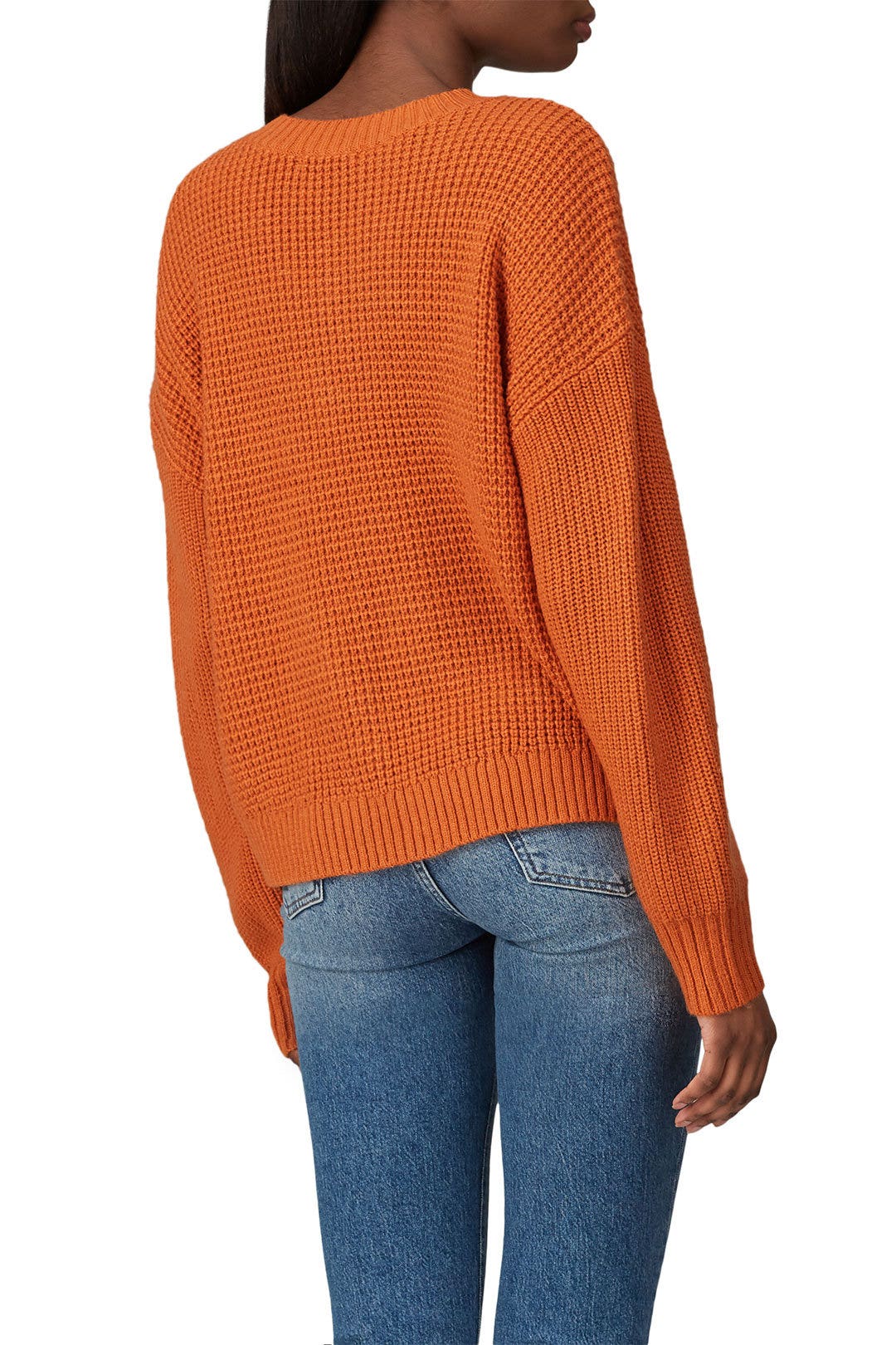 Orange Sorry Not Sorry Sweater by Sanctuary 1