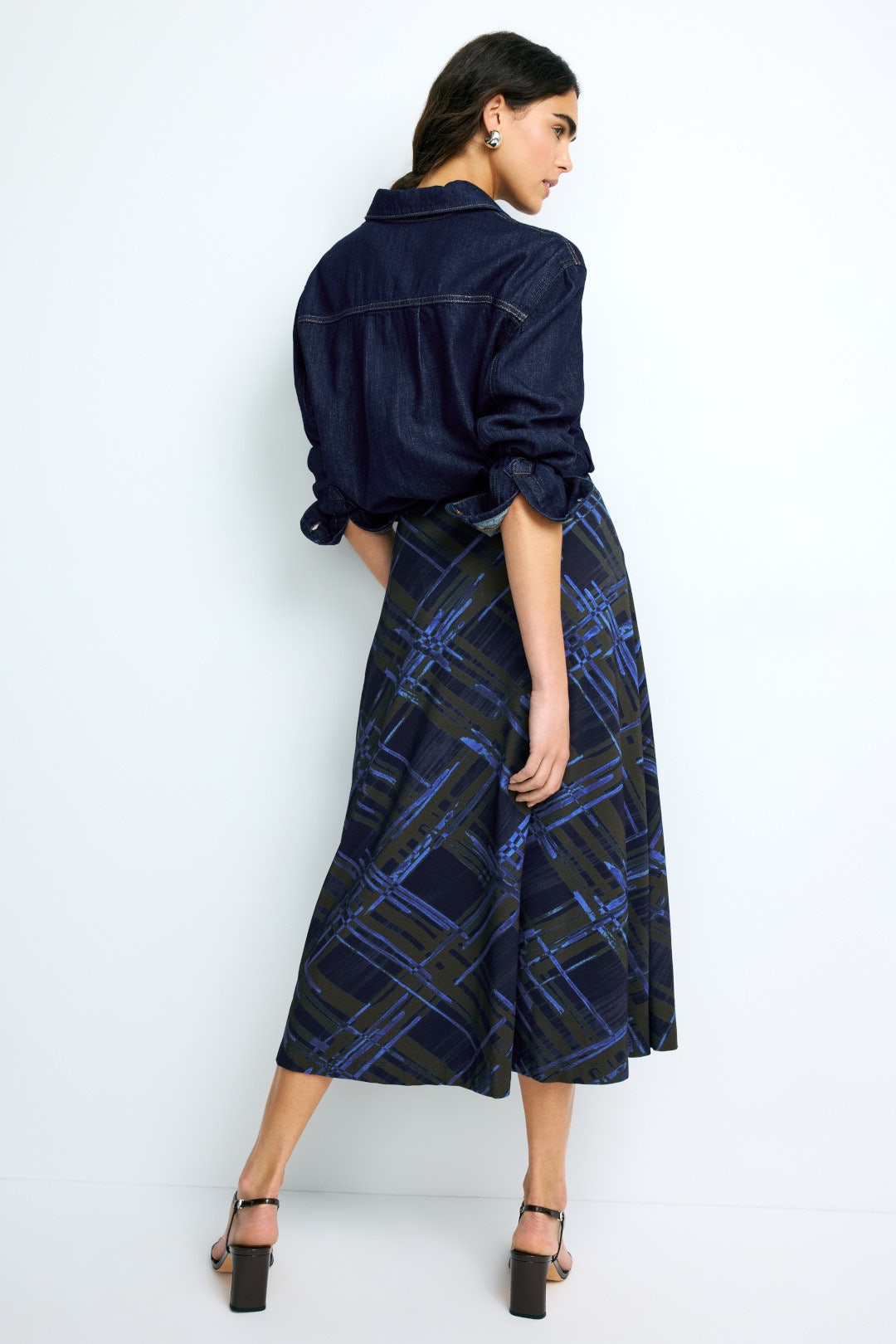 Plaid Thea Skirt by Tanya Taylor 2