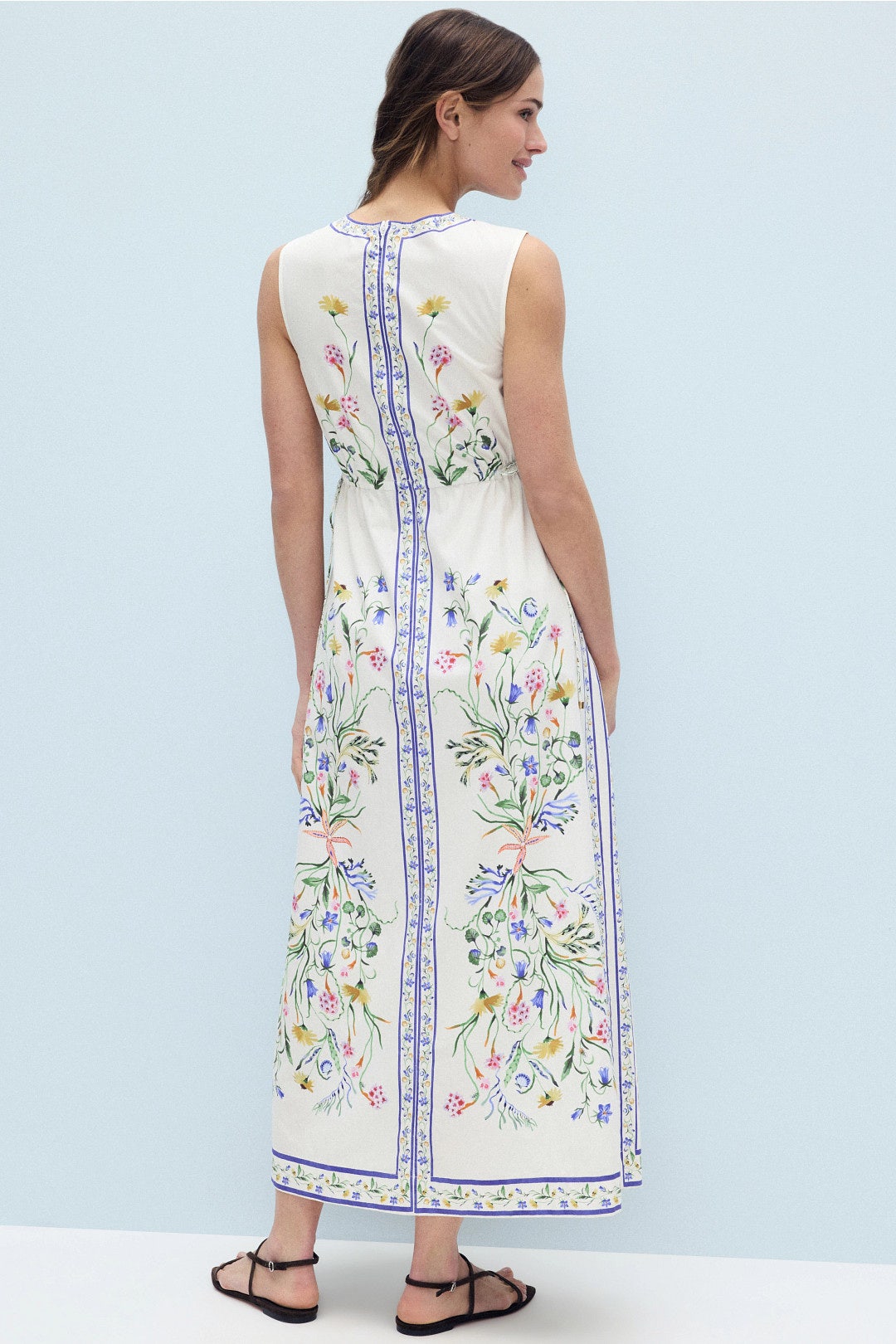 Rhonda Floral Midi Dress by Banjanan 2