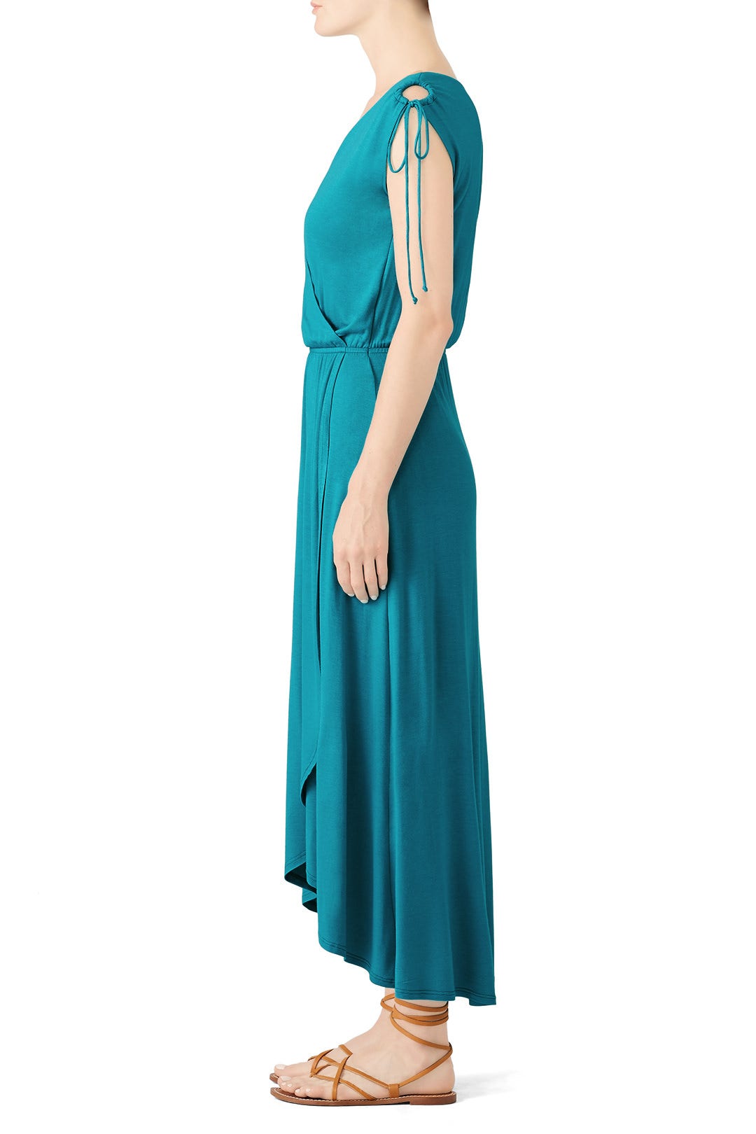 Jade Surplice Dress by Slate & Willow 2