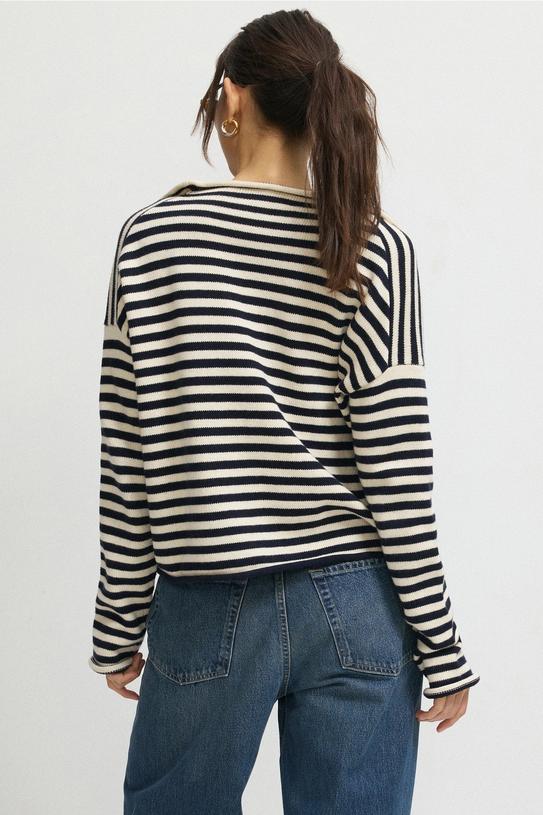 Taylor Striped Cardigan by Alex Mill 2
