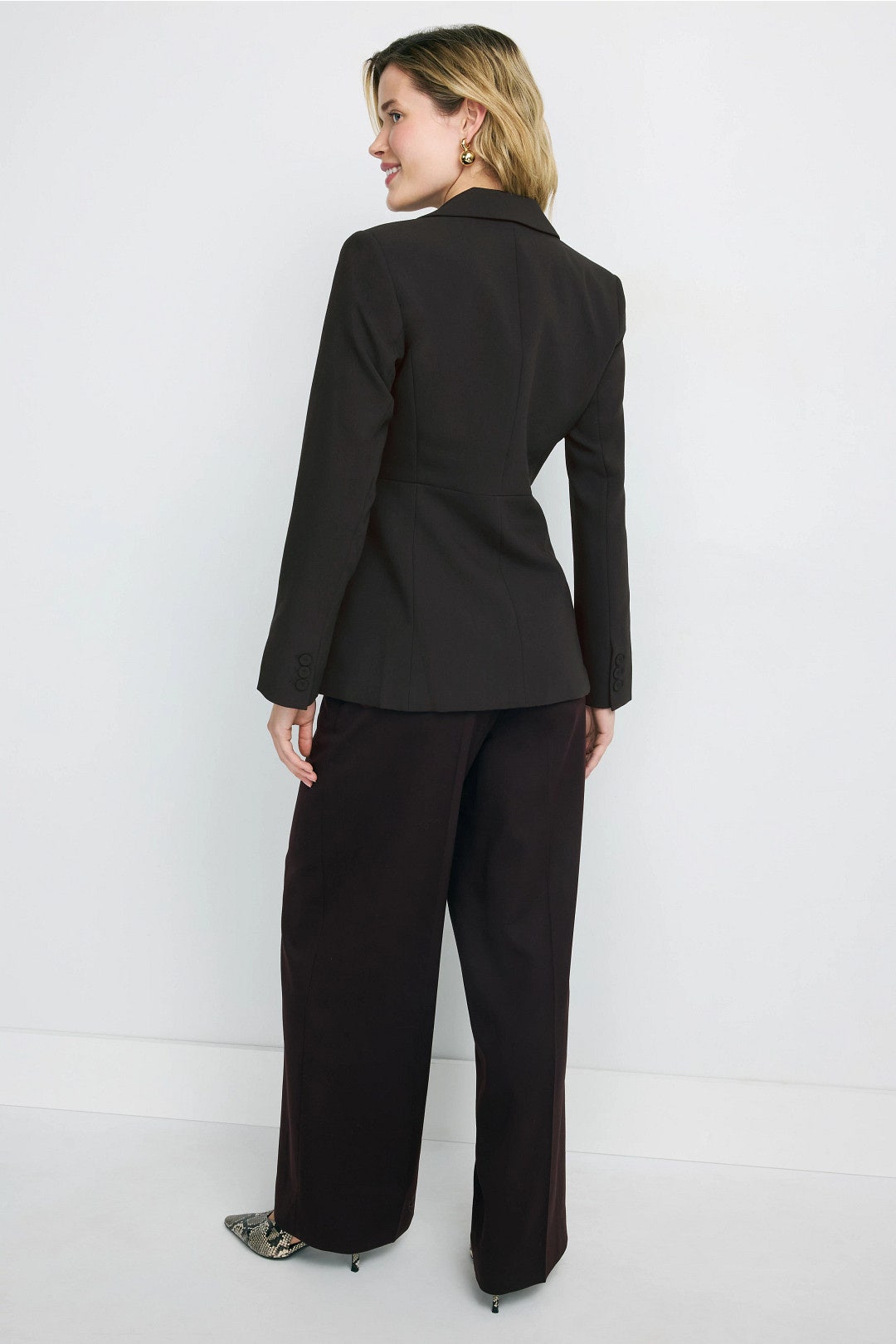 Azra Twill Cinched Blazer by French Connection 2