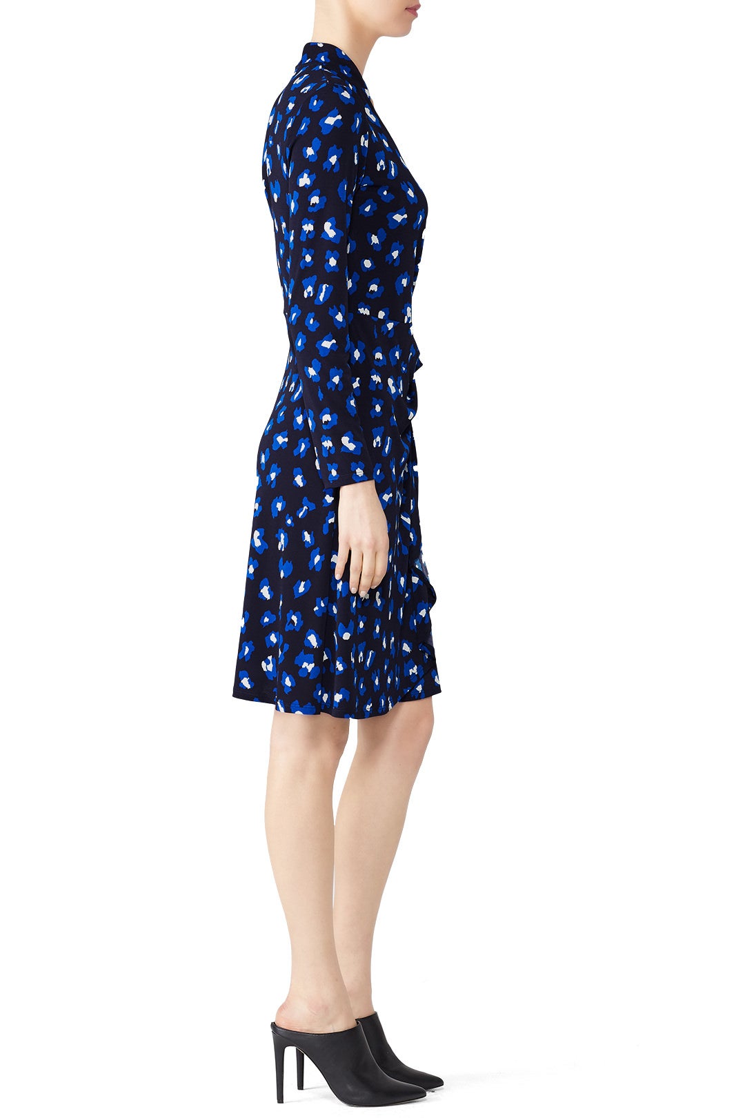 Navy Gabrielle Wrap Dress by Leota 1