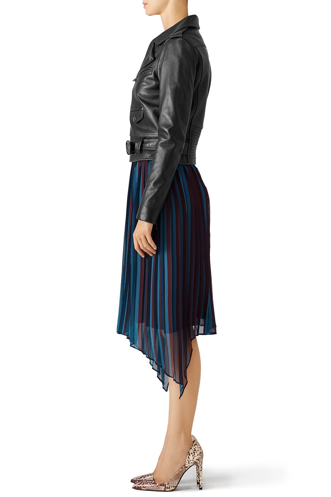 Black Cooper Leather Jacket by Parker 2