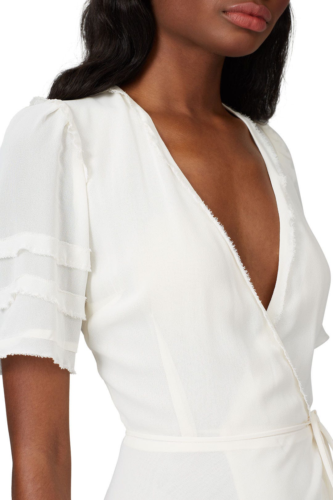 Lottie Wrap Dress by Reformation 2