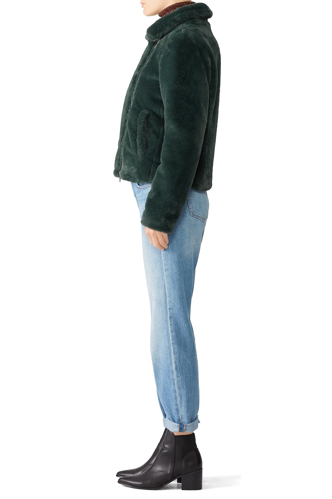 Pine Henderson Faux Fur Jacket by Rebecca Minkoff 2