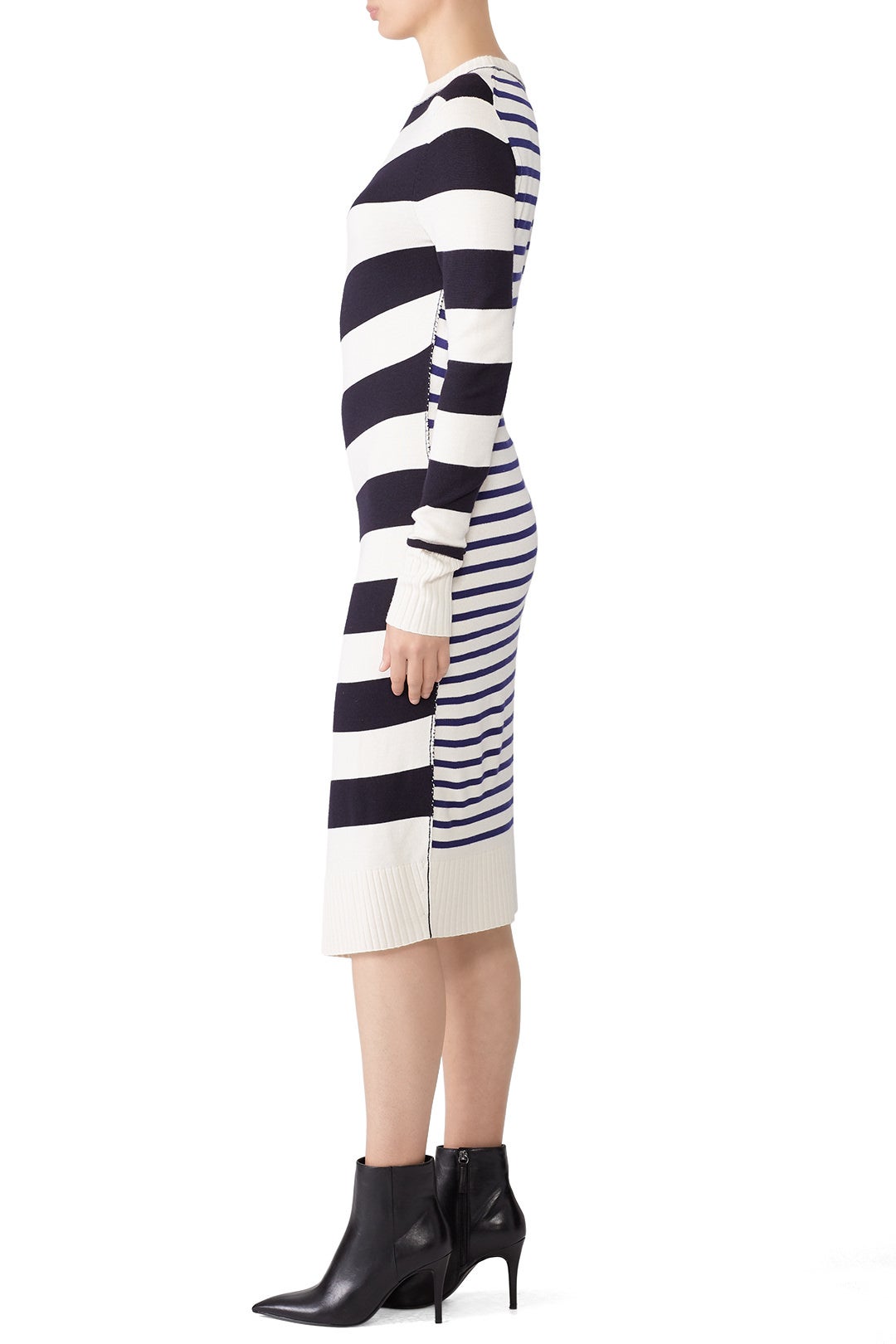 Queen Wool Stripe Dress by Jason Wu 2