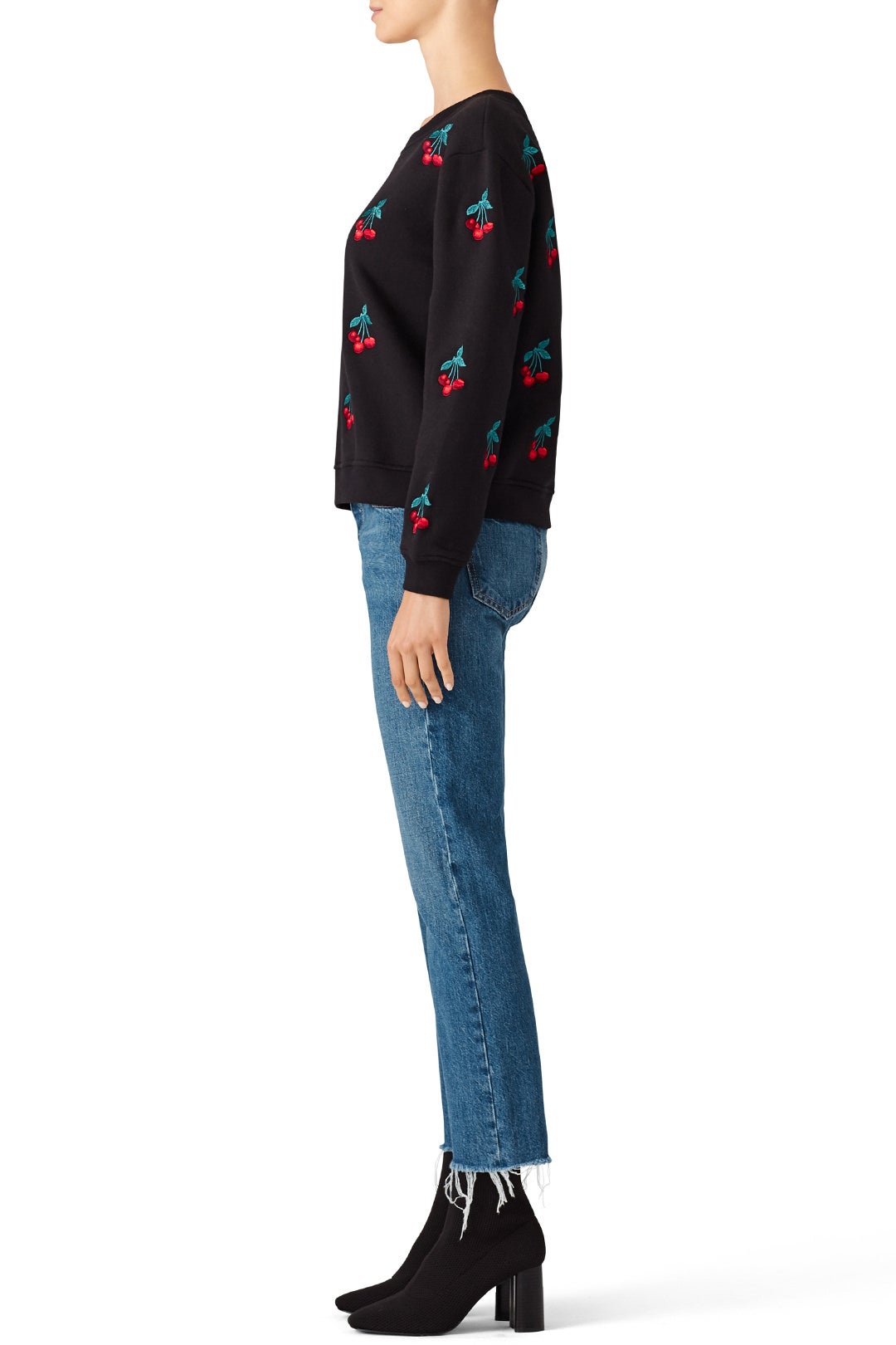 Cherry Print Sweatshirt by The Kooples 2