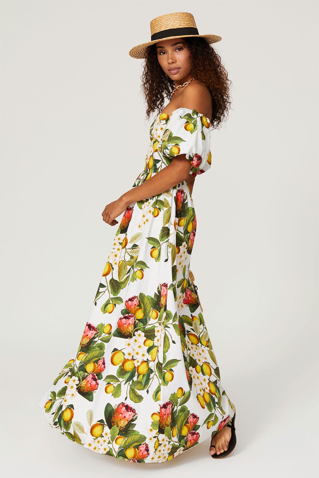 Lemonade Margarita Maxi by Borgo de Nor | Rent the Runway