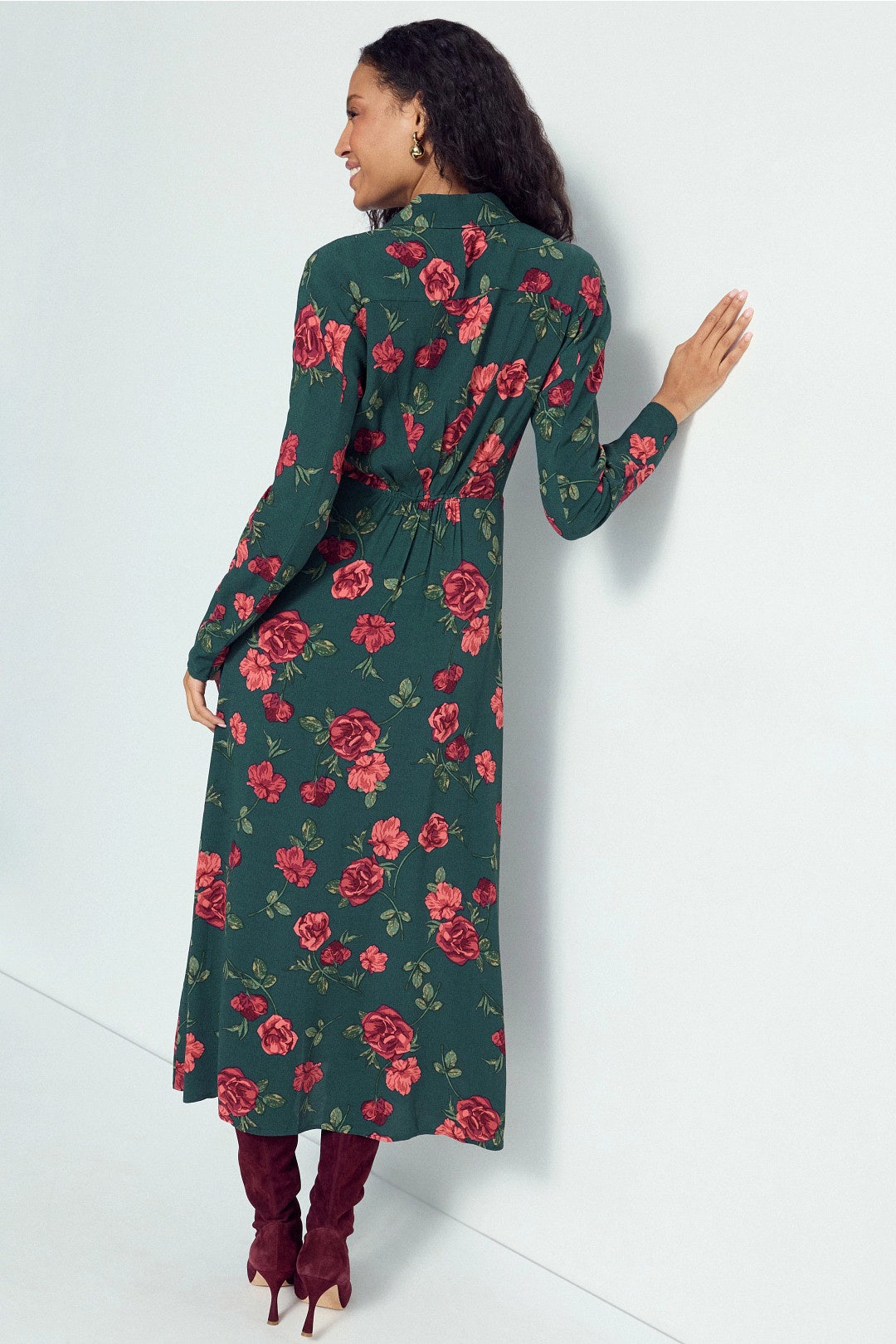 Icon Button Up Collared Maxi Dress by Favorite Daughter 2