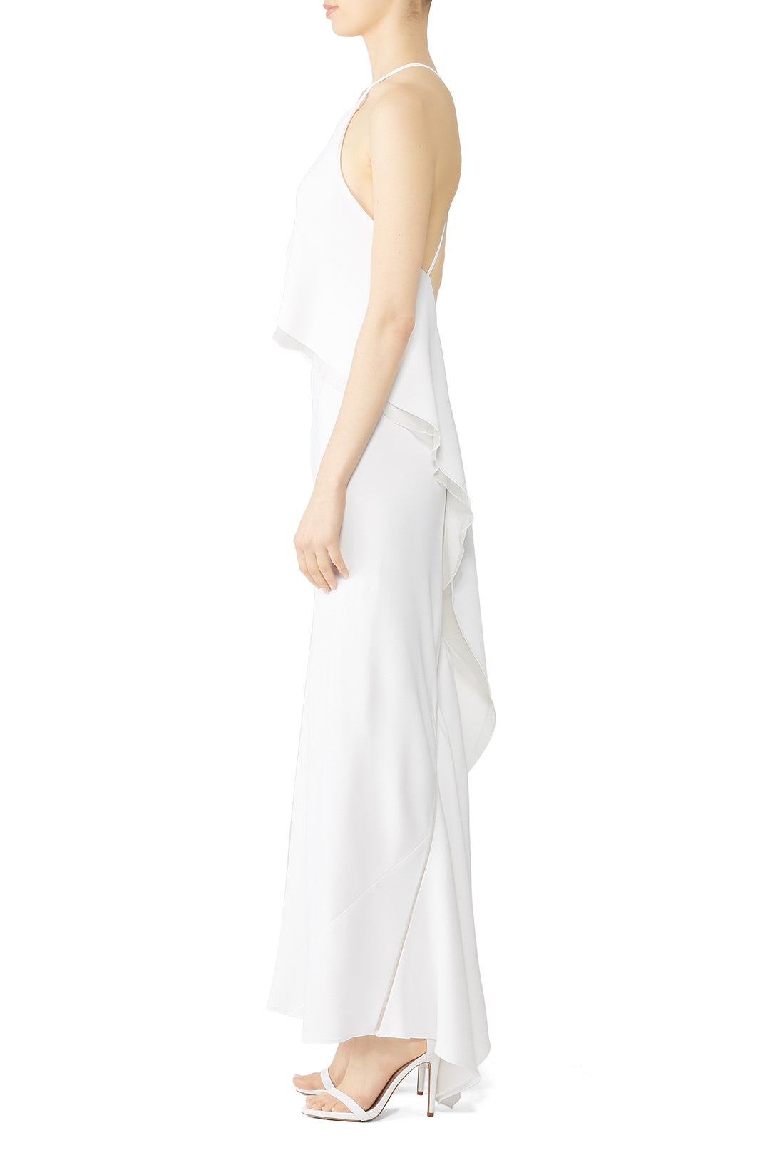 Criss Cross Ruffle Gown by Jason Wu Collection 2