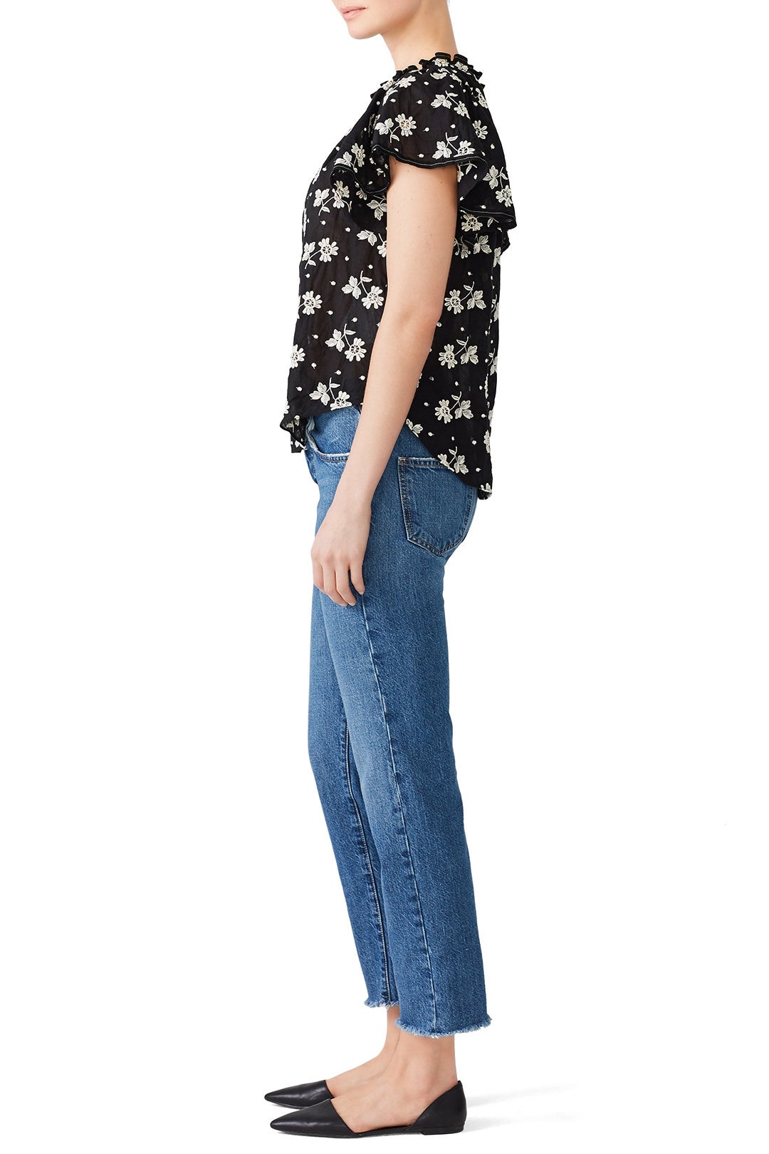 Helene Embroidery Top by La Vie Rebecca Taylor 1