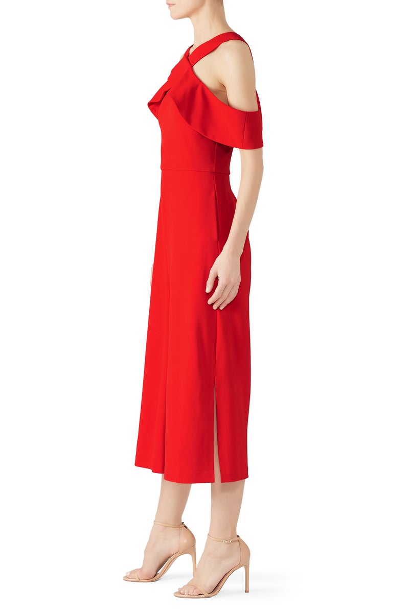 Cross Front Ruffle Jumpsuit by Slate & Willow - Photo 2