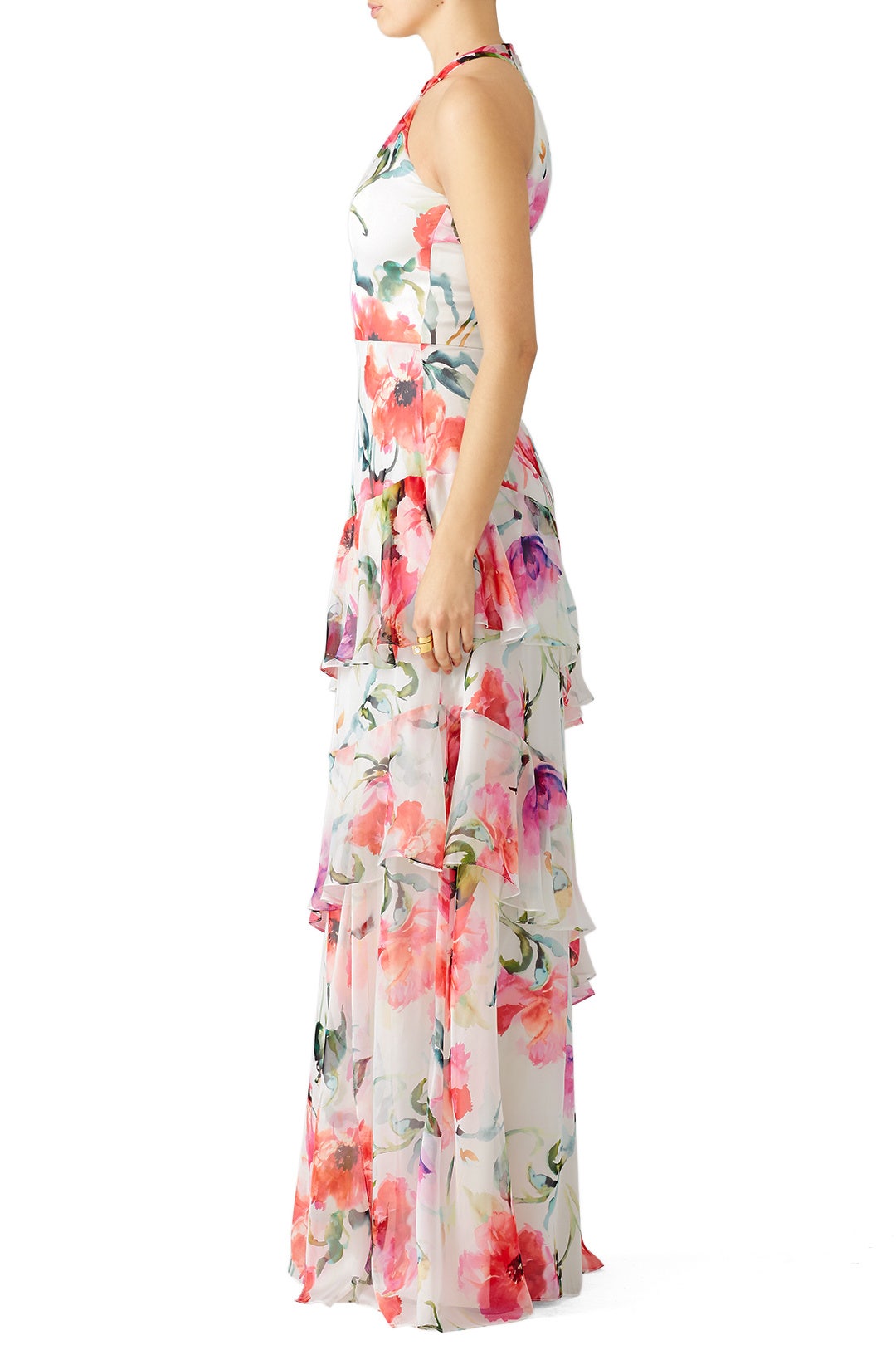 Peony Print Maxi by Theia 1