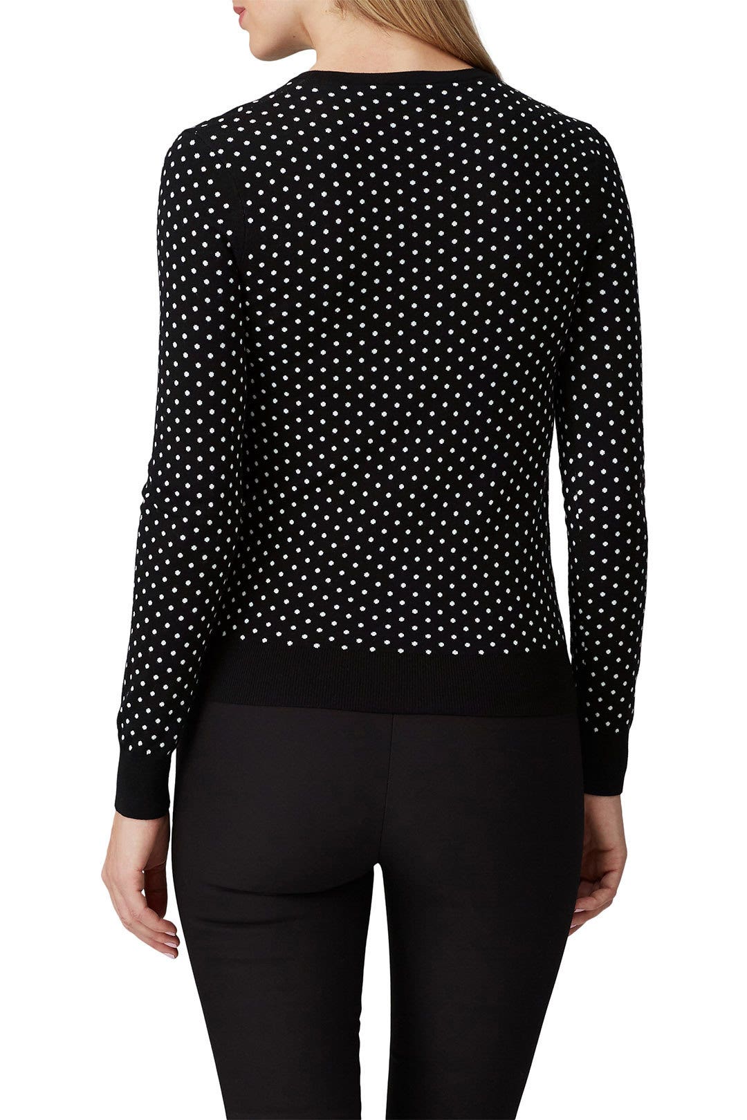 Mini Polka Dot Sweater by Theory 2