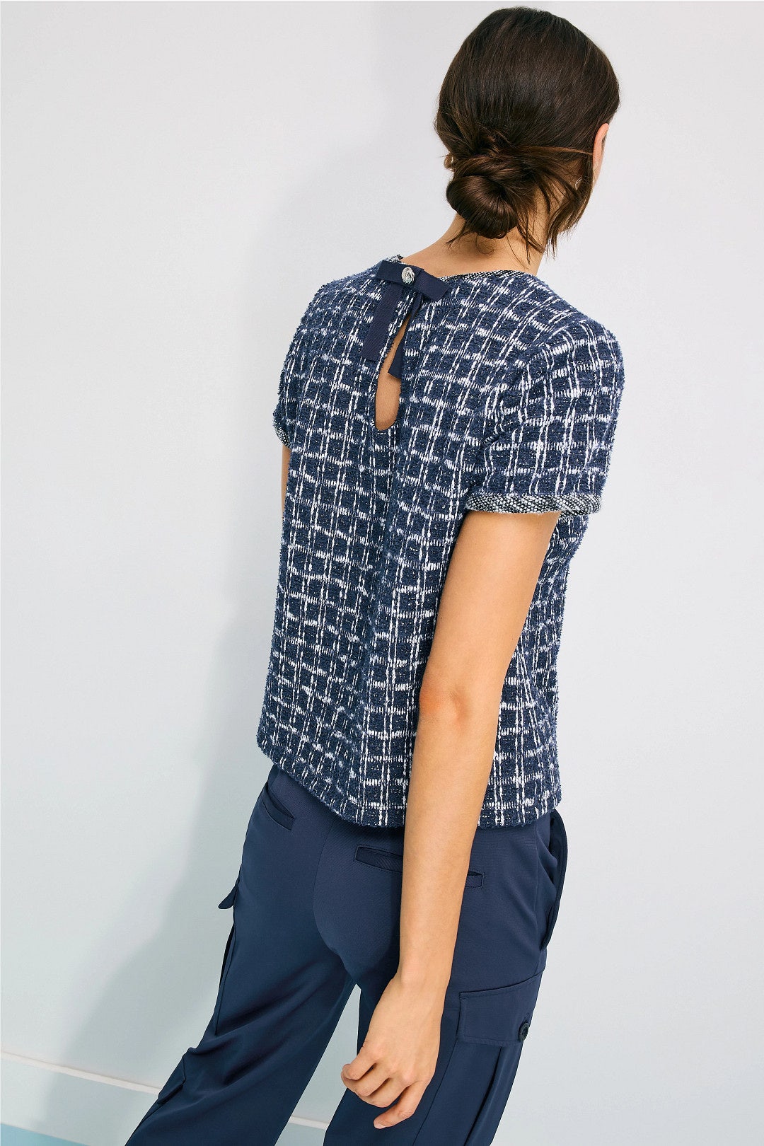 Crew Neck Short Sleeve Baby Tee by CeCe 2