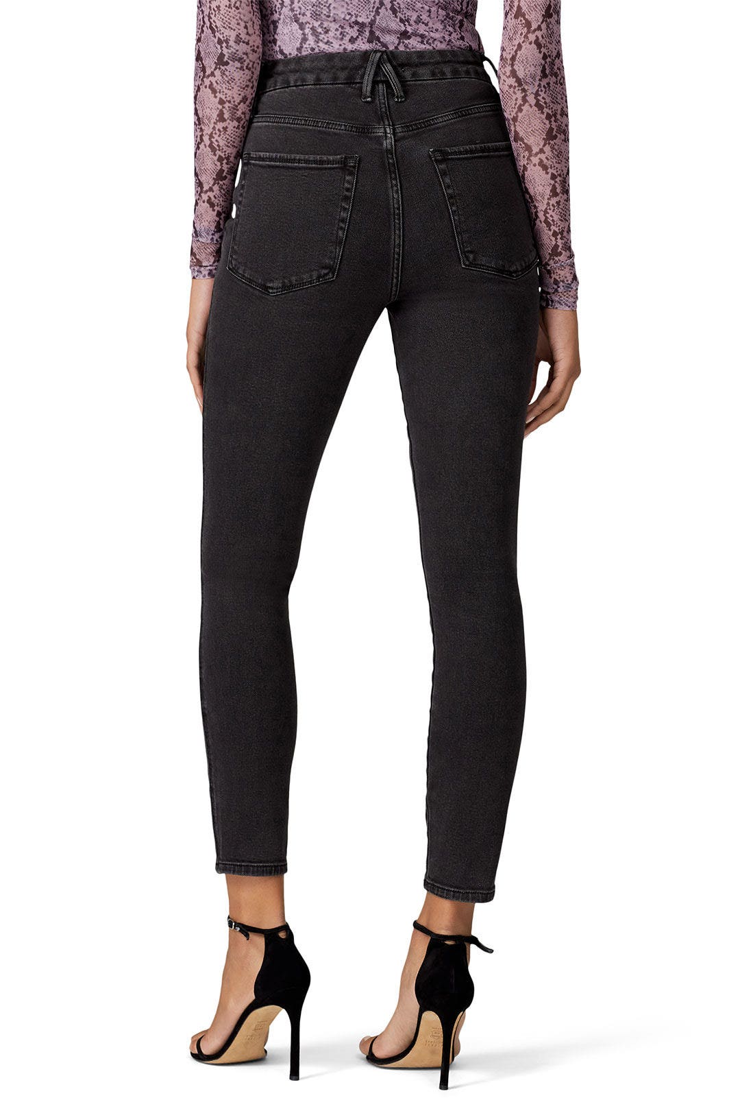 Good Yoke Curve Skinny Jeans by GOOD AMERICAN 2