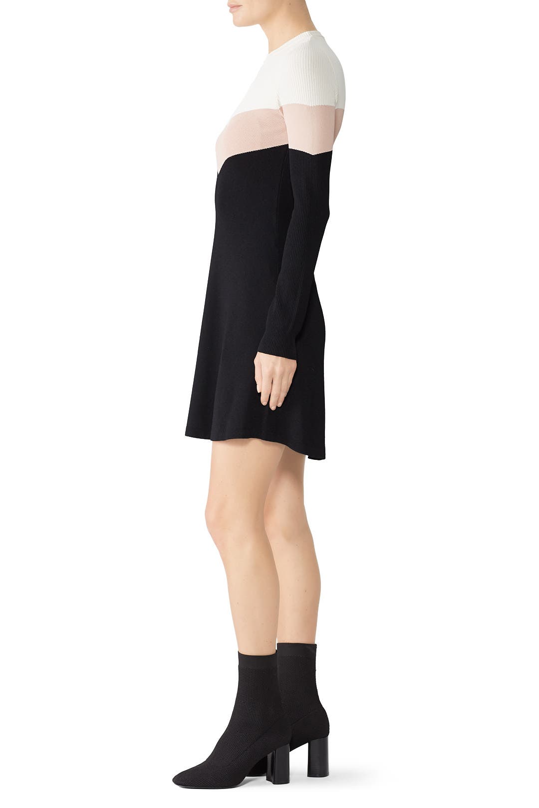 Colorblock Mini Dress by RED Valentino | Rent the Runway