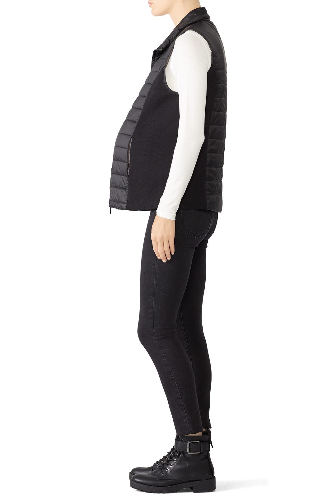 Maternity Puffer Vest by ripe 2