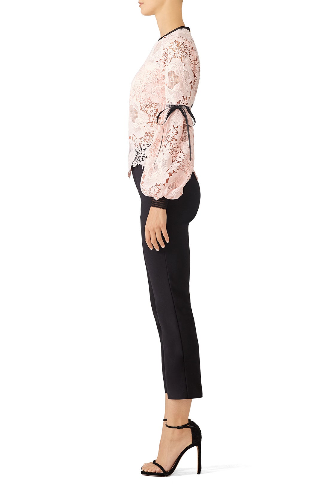 Pink Elva Lace Top by UnitedWood 1