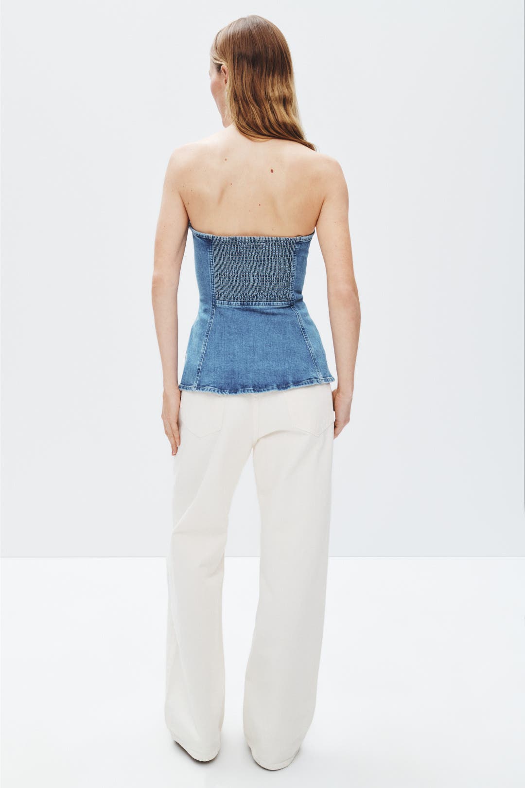 Denim Bustier by WRANGLER | Rent the Runway