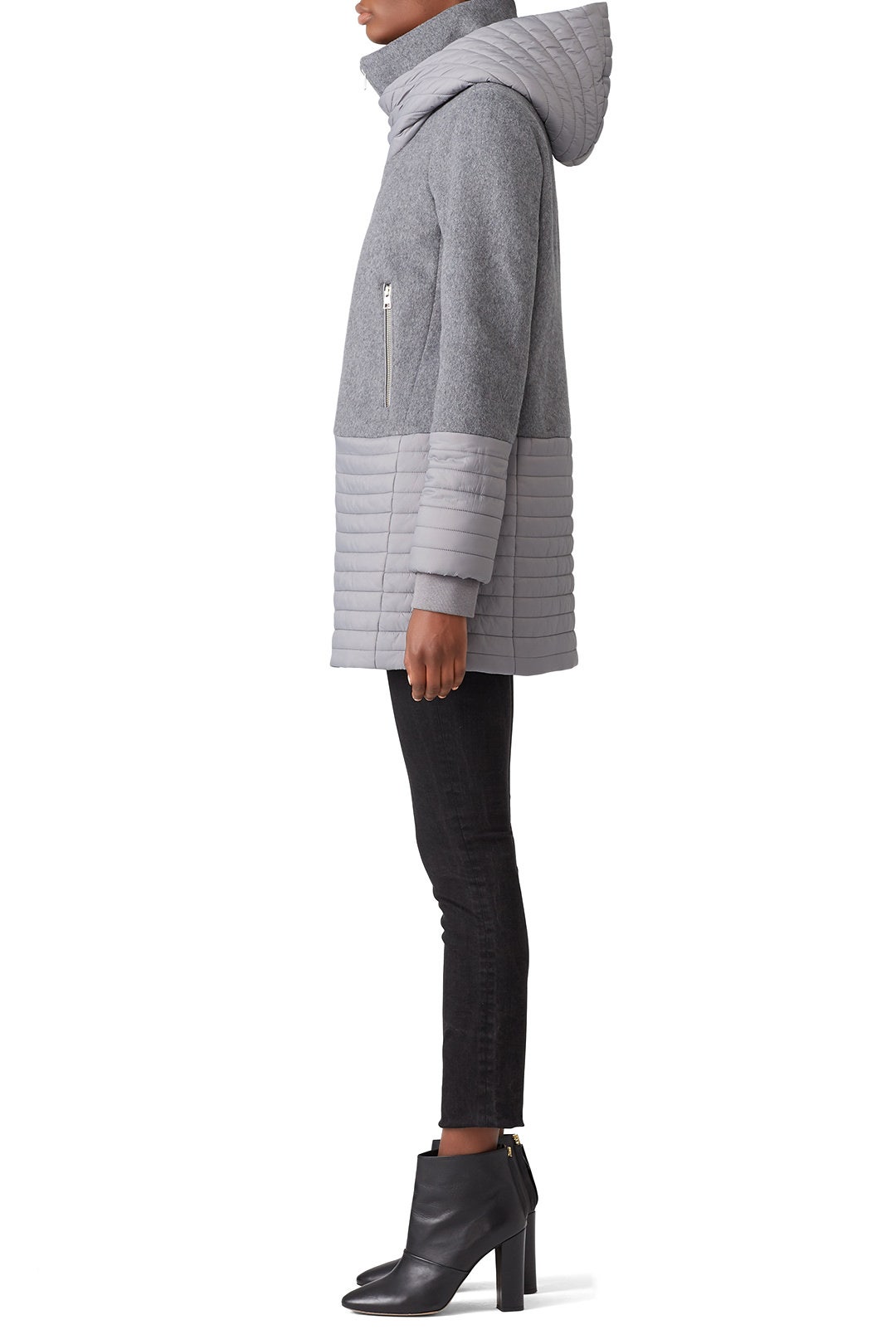 Grey Avery Coat by SOIA & KYO 2