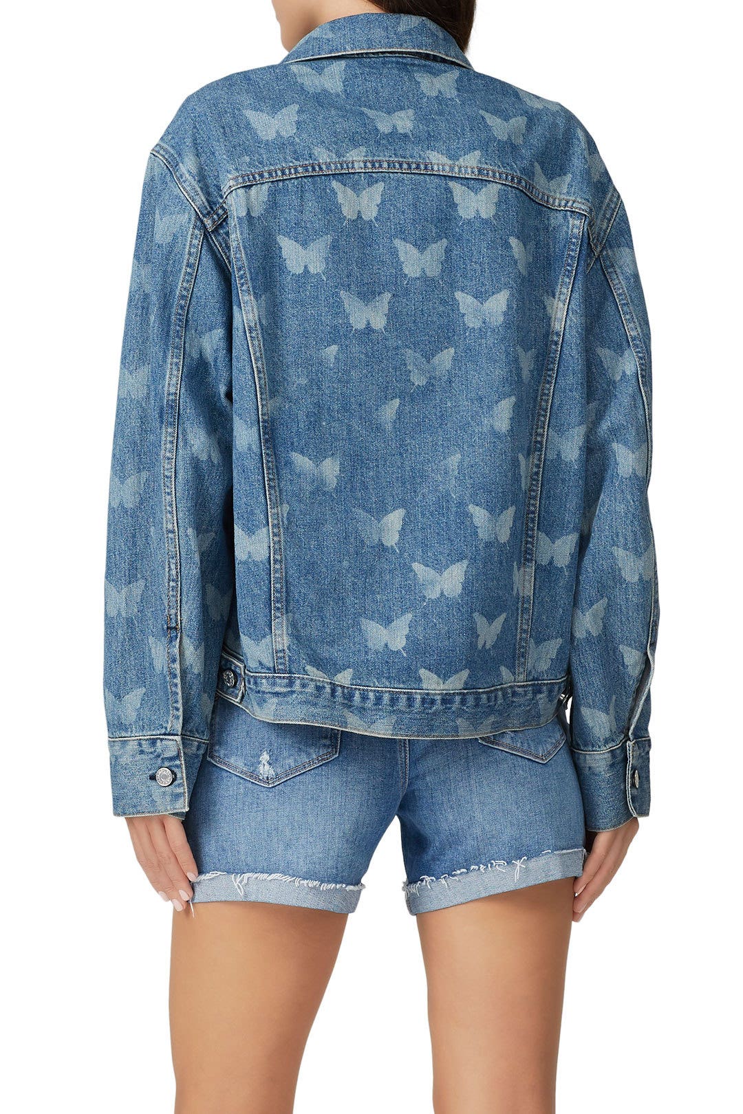 Morpho Denim Jacket by Sandy Liang 2