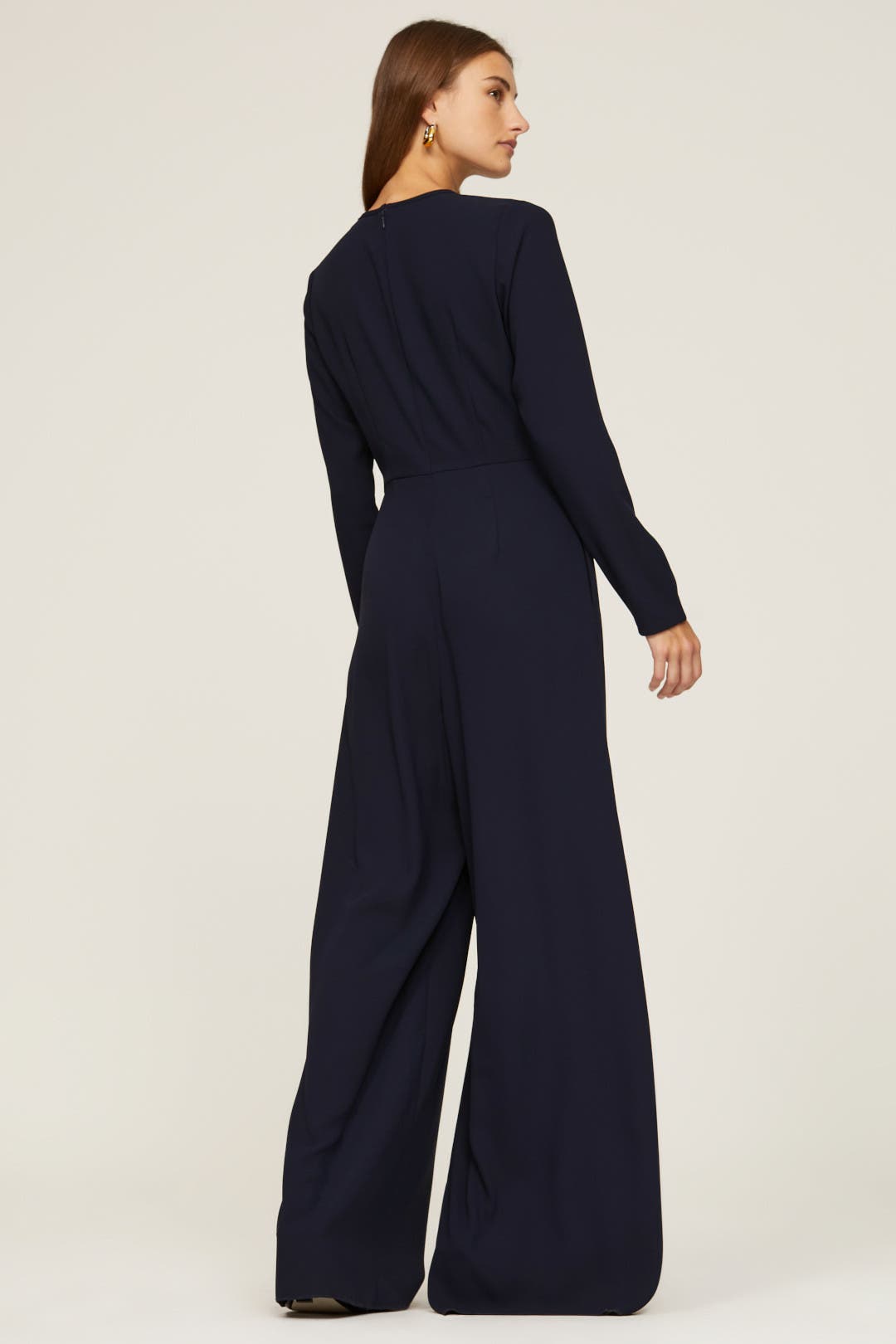 Navy Blue Jumpsuit by Adam Lippes x RTR | Rent the Runway