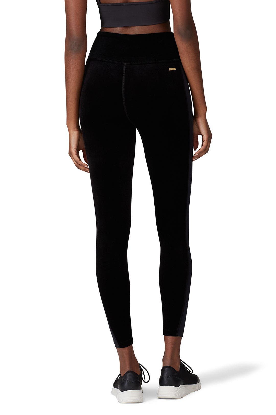 Black Velvet Leggings by ALALA 2