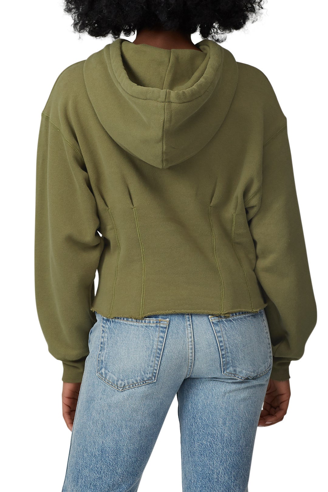 The Pintuck Hoodie by Current/Elliott 2