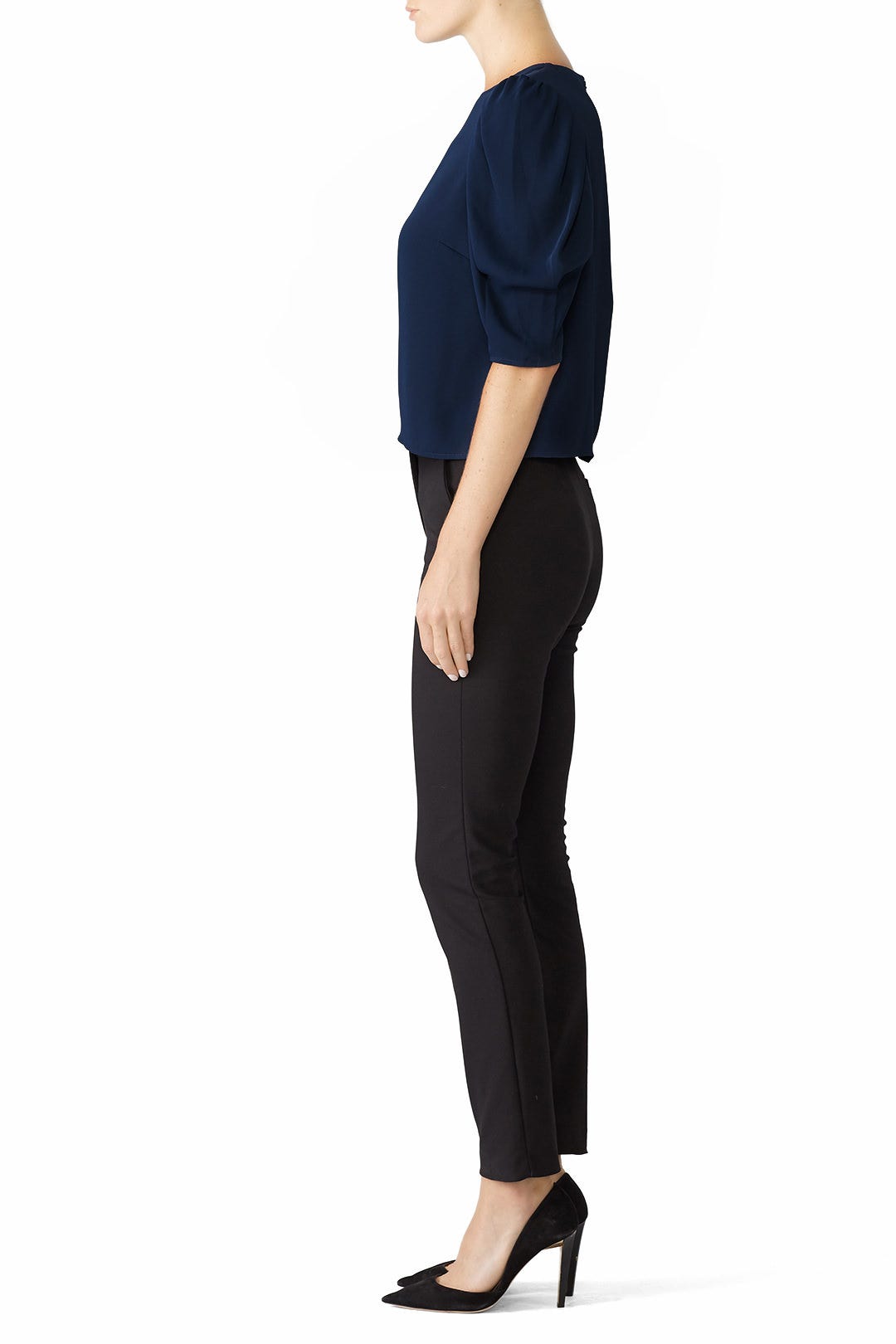 Midnight Puff Sleeve Top by Jay Godfrey 1