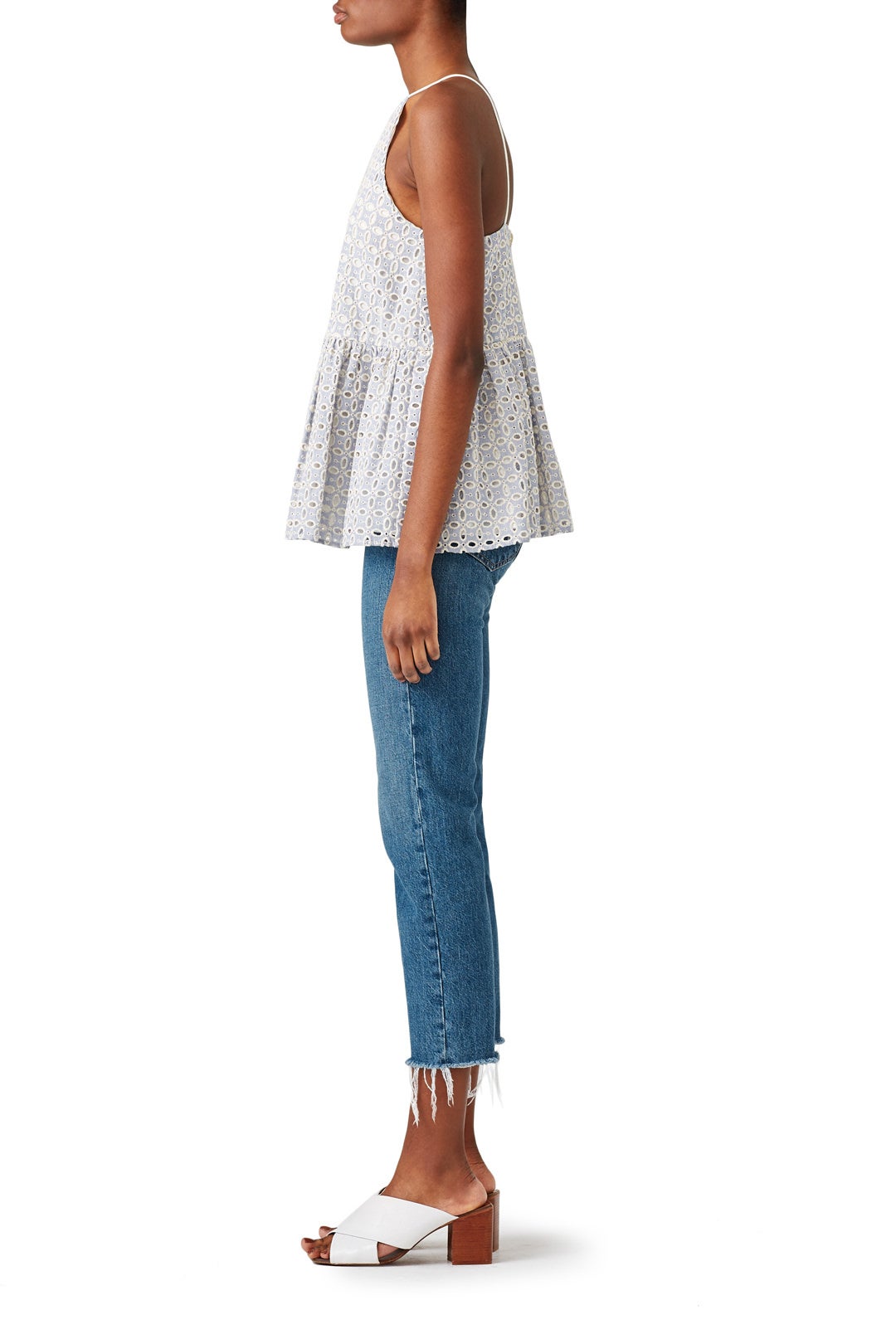 Eyelet Lagos Top by Paper Crown 2