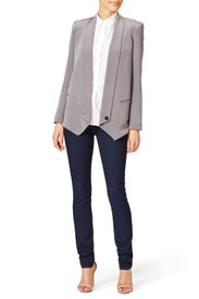 Grey Becky Jacket by Rebecca Minkoff