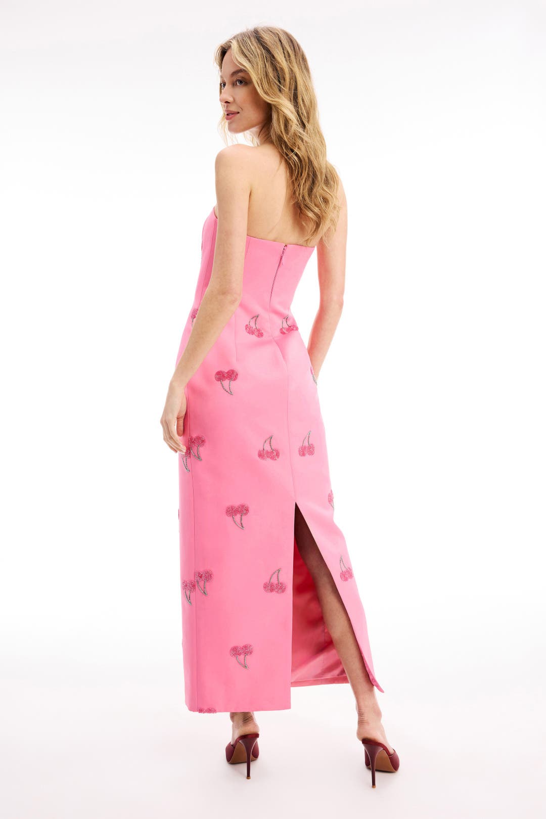 Rayna Embellished Bustier Maxi Dress by Leo Lin | Rent the Runway