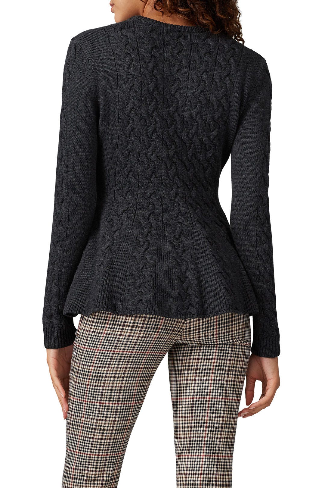 Grey Peplum Sweater by Jason Wu x RTR 2